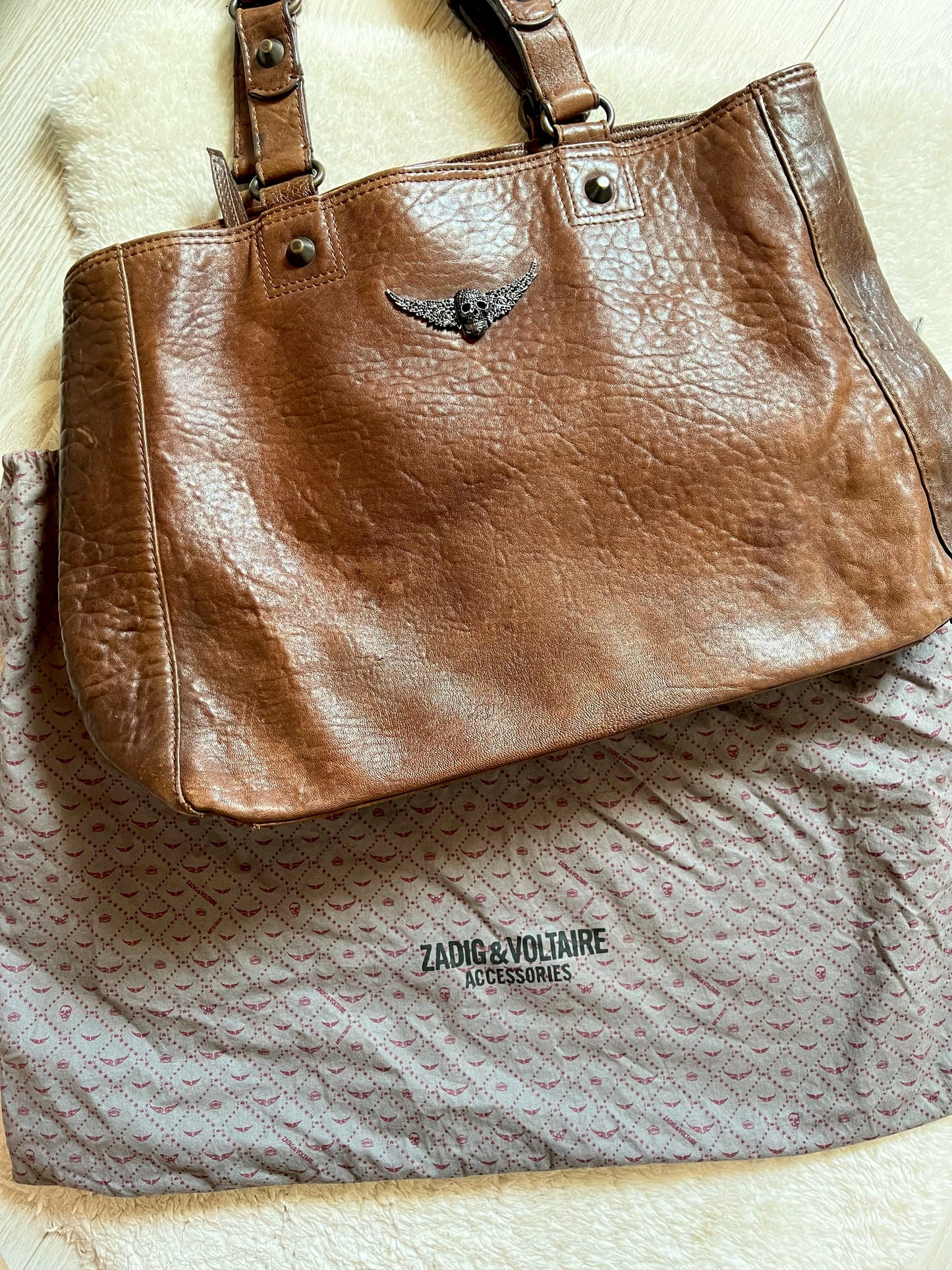 Sac en cuir Zadig & Voltaire - Granf format