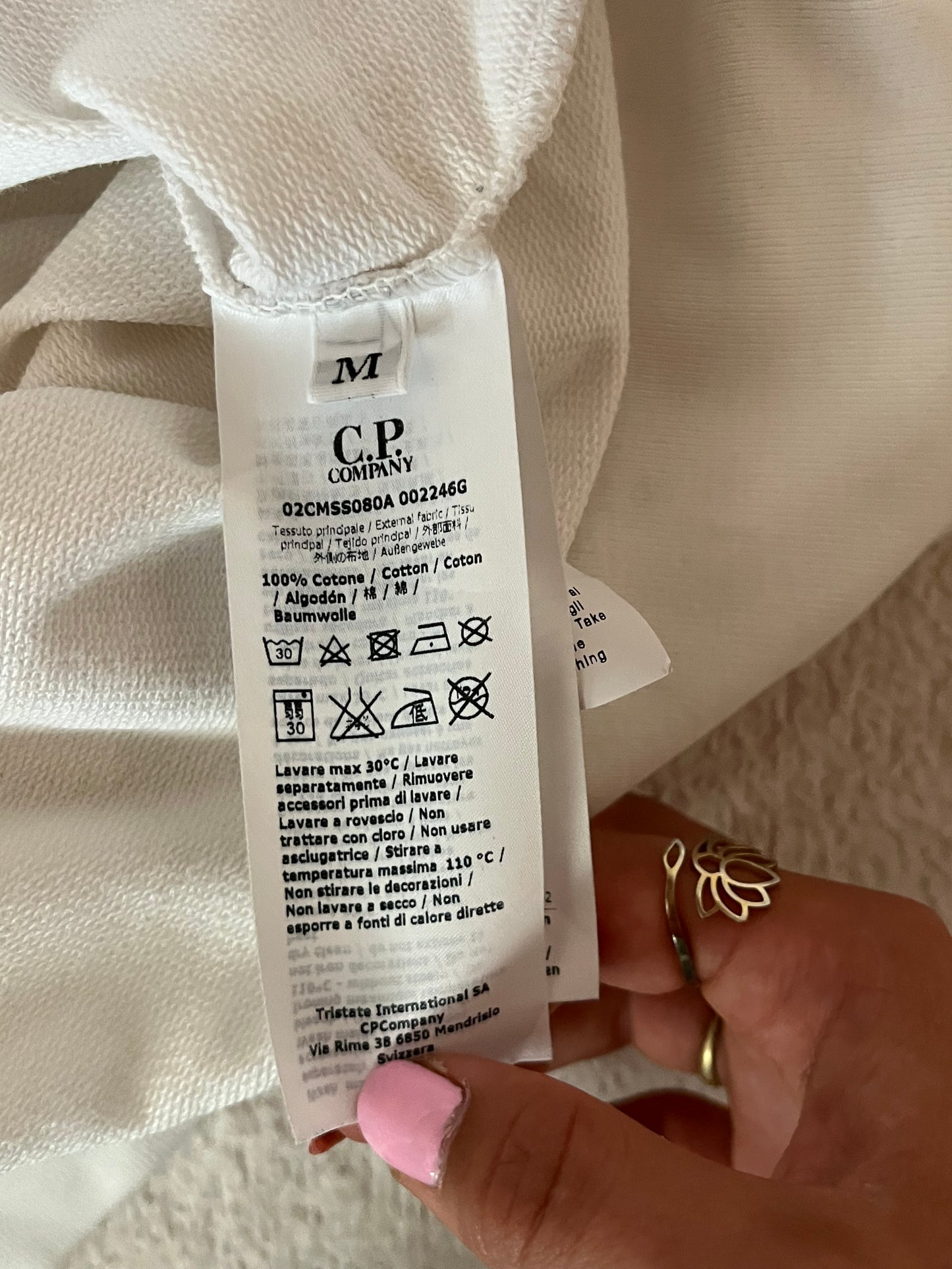 Pull blanc C.P. Company - M
