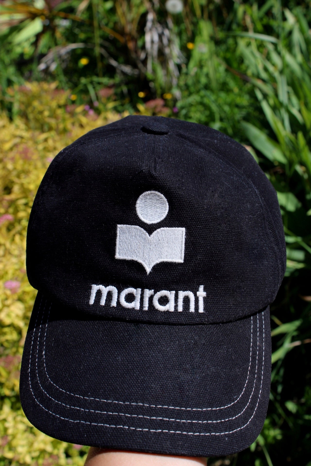 Casquette Tyron noire Isabel Marant - Taille Unique