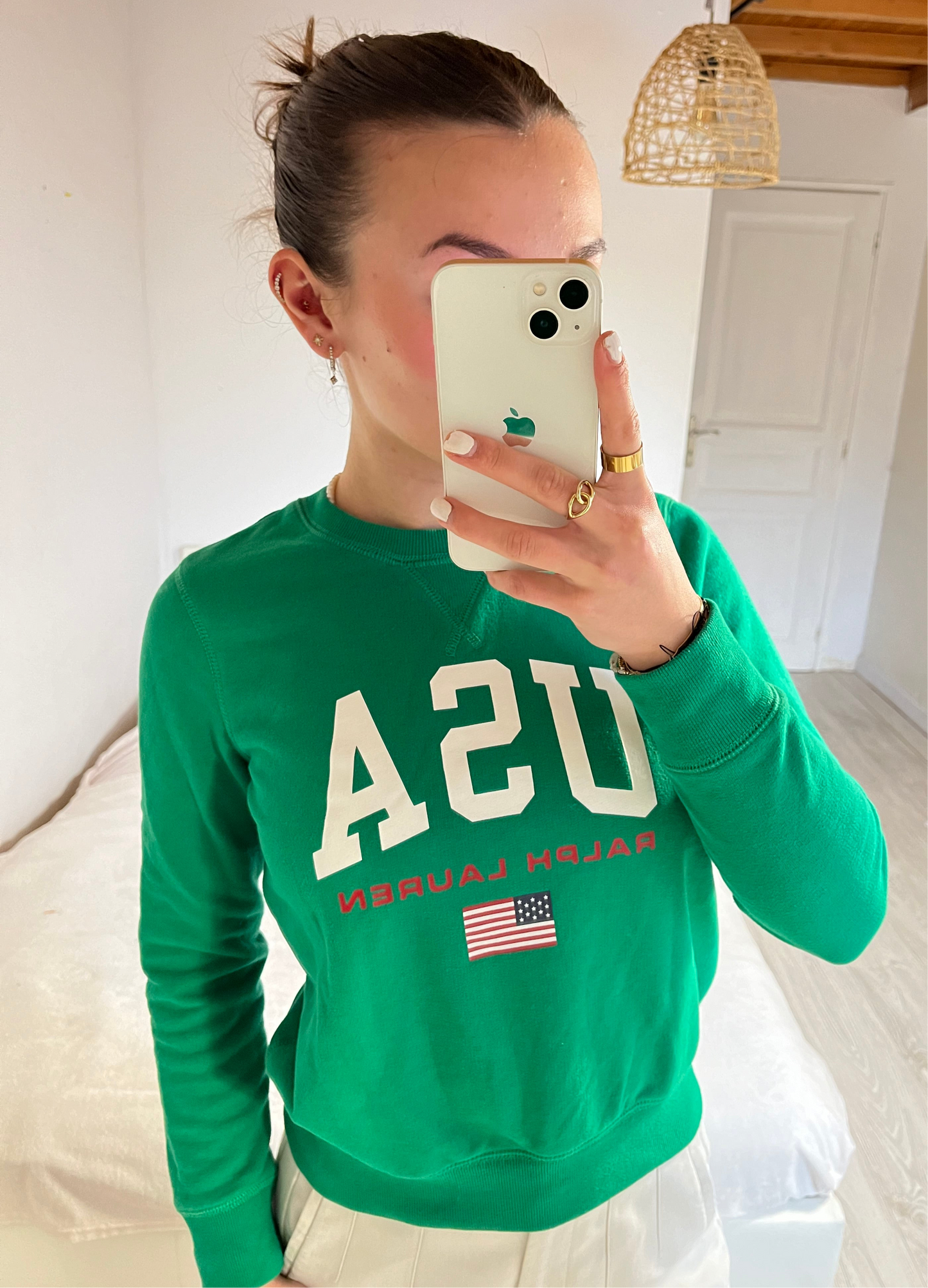 Sweat USA American Flag - XS