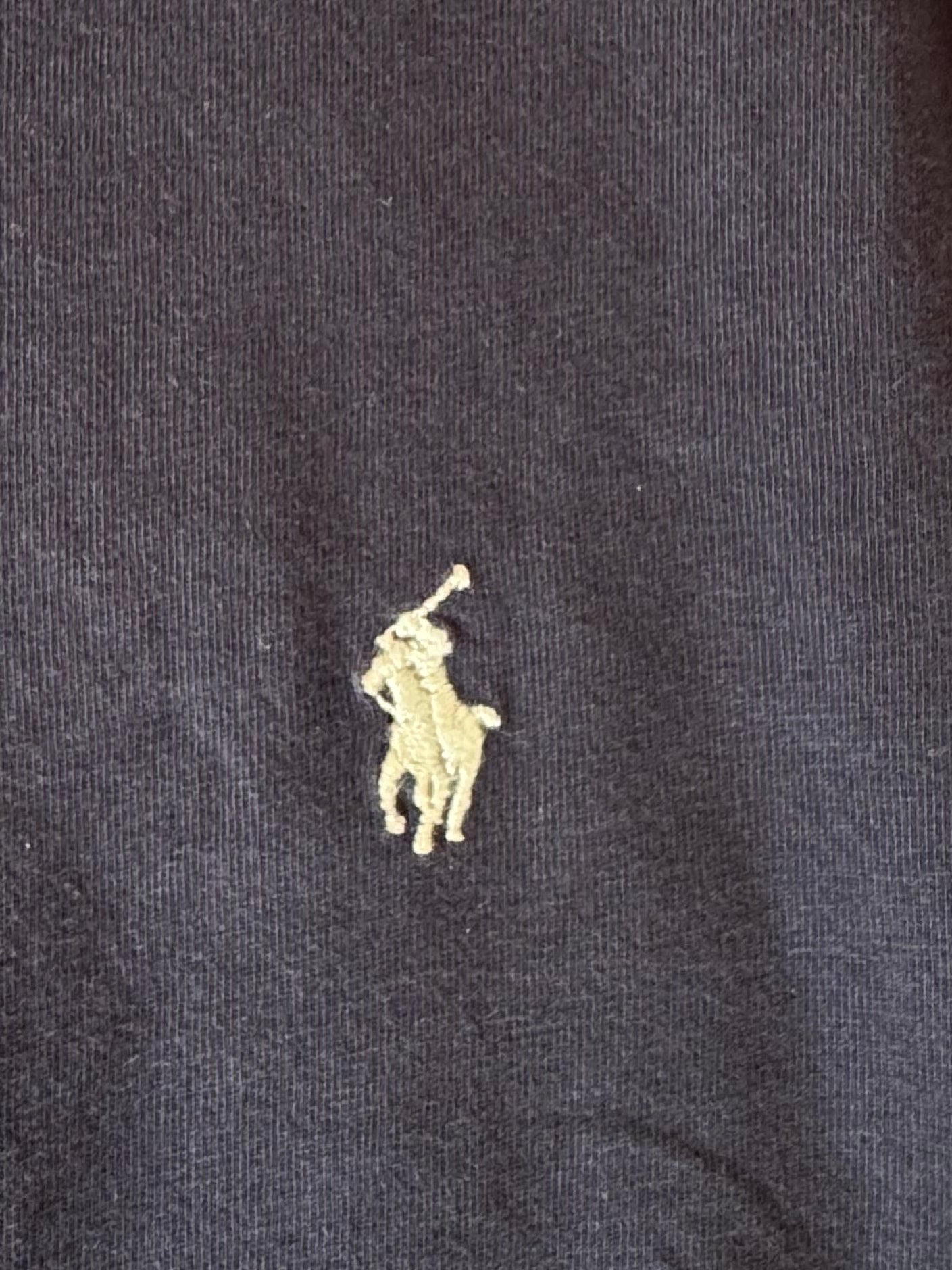 T-shirt col rond marine Ralph Lauren - S