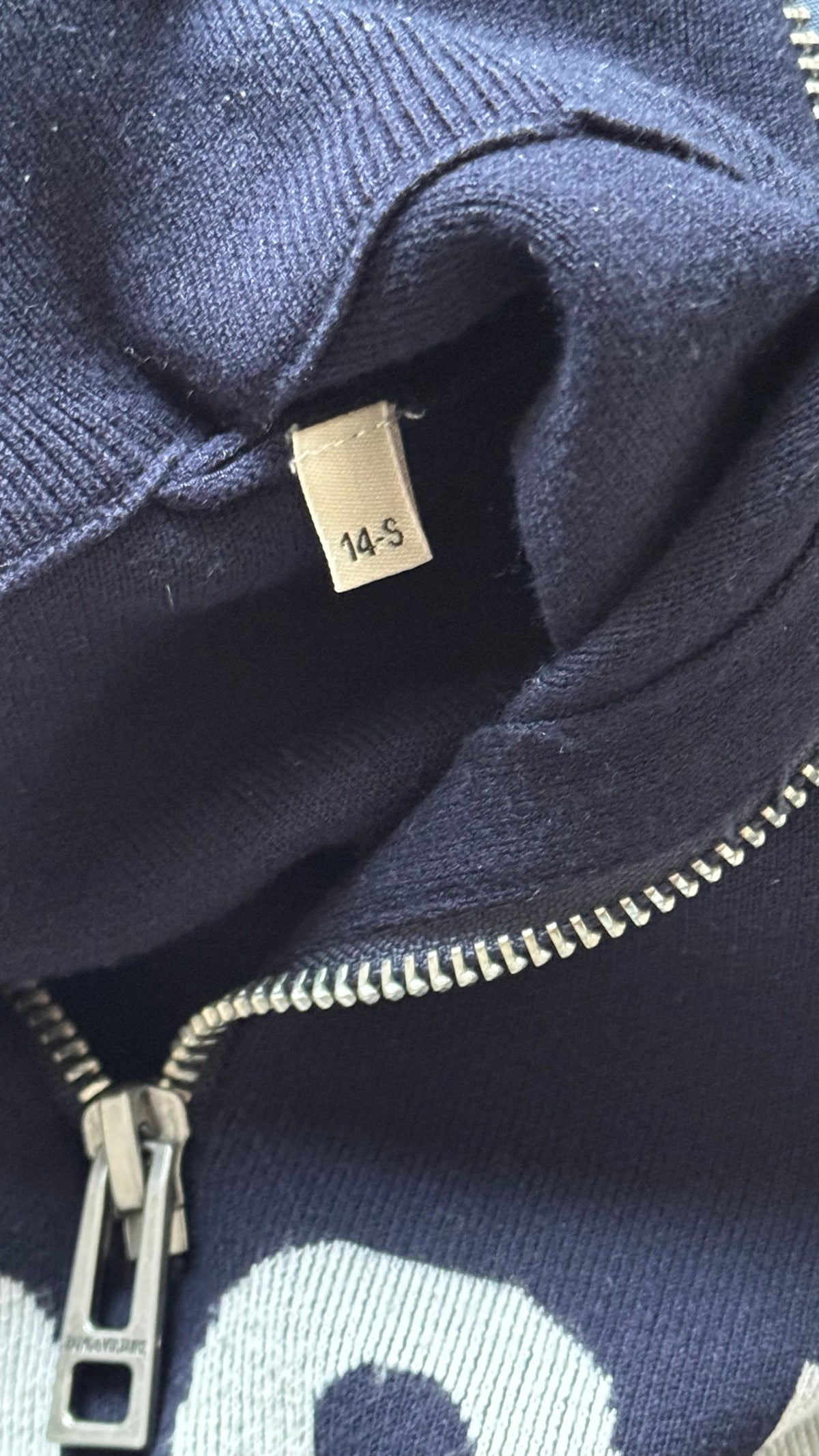 Demi-zip marine Zadig & Voltaire - S