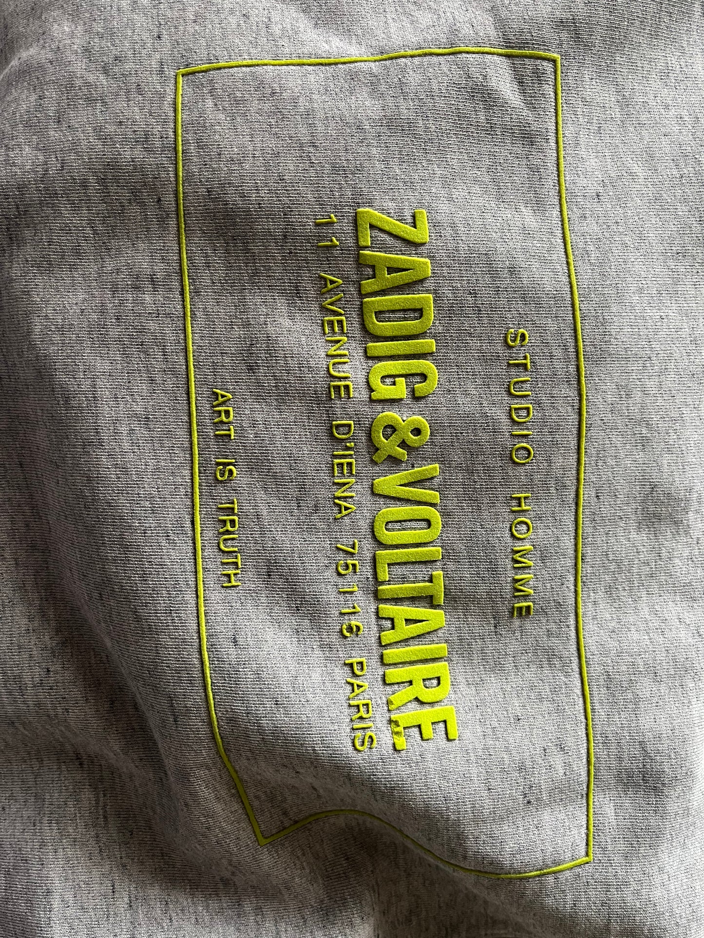 Sweat à capuche gris Zadig & Voltaire - S