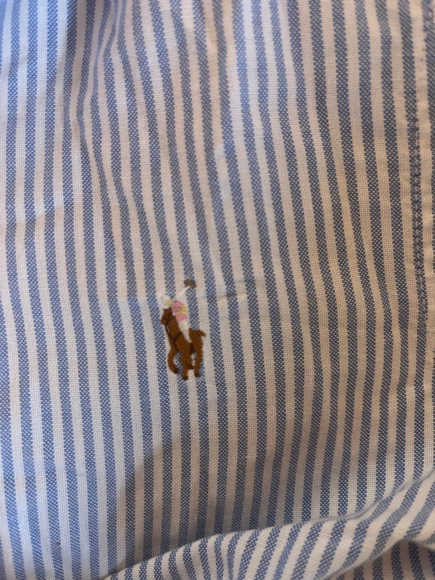 Chemise à froufrou Ralph Lauren -
