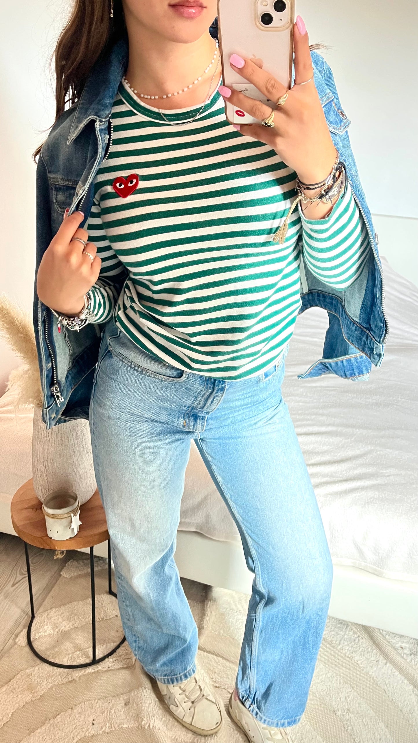 Pull marinière Comme des Garçons - S