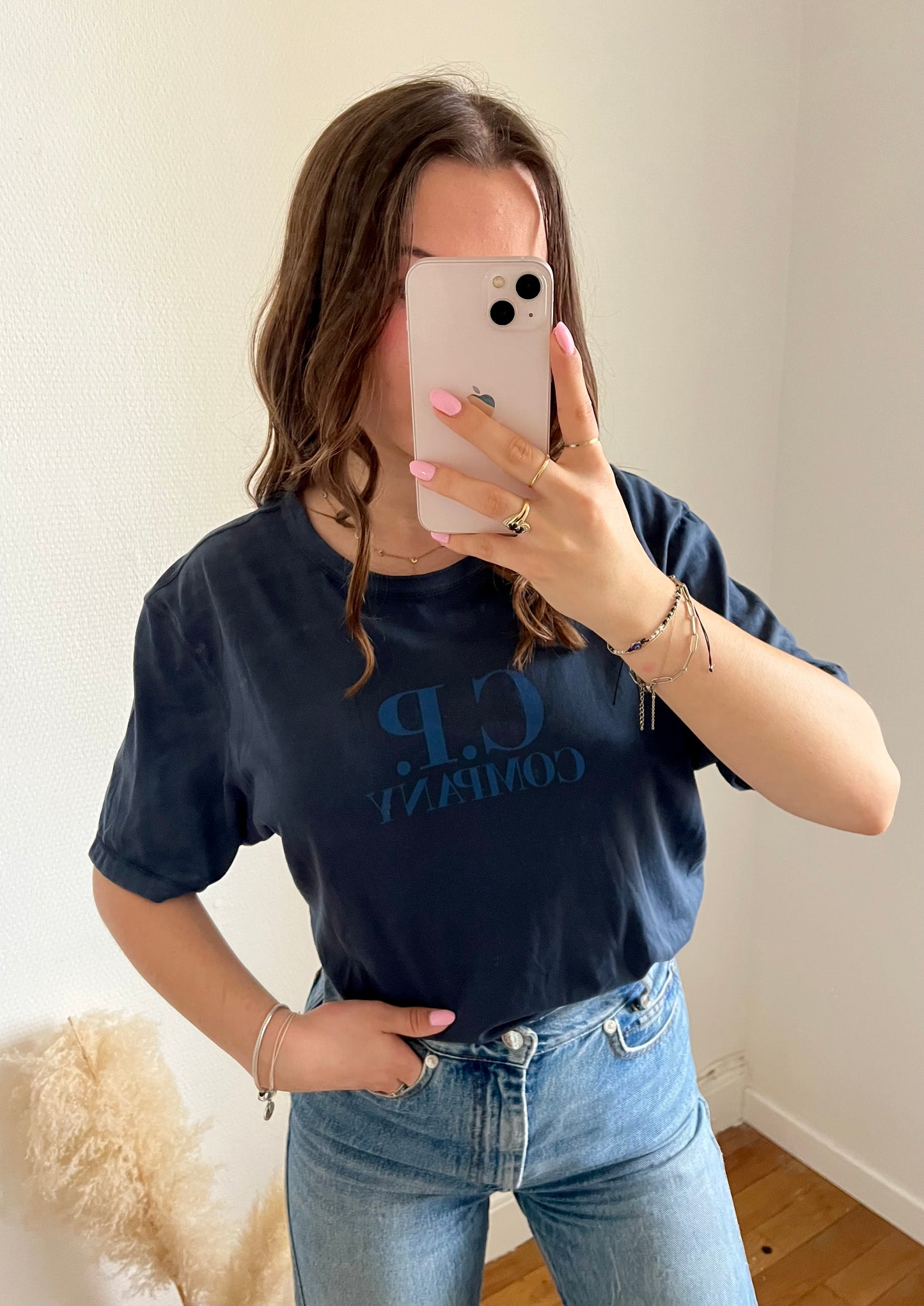 T-shirt bleu marine C.P. Company - M femme / S homme