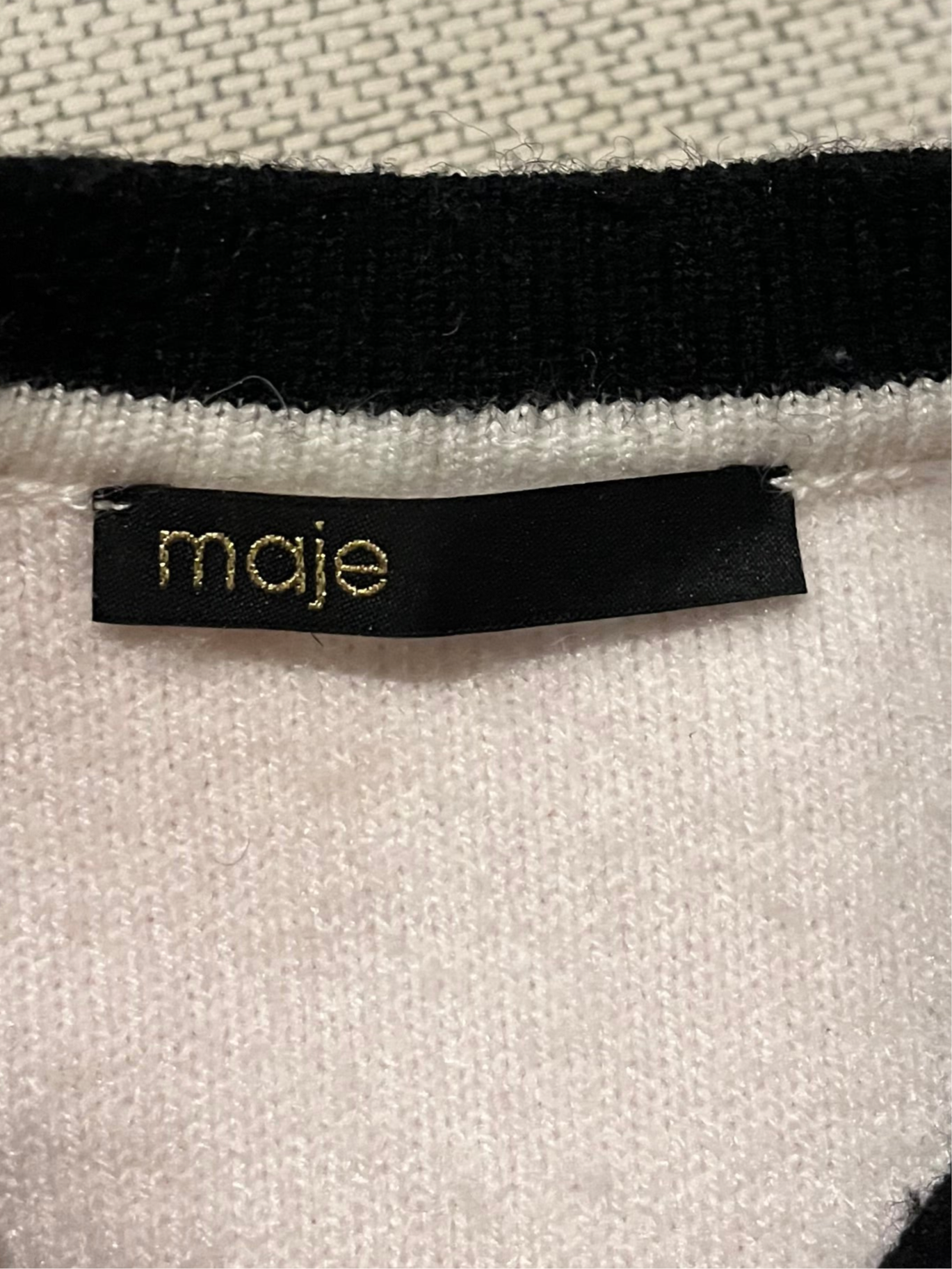Gilet rose Maje - S