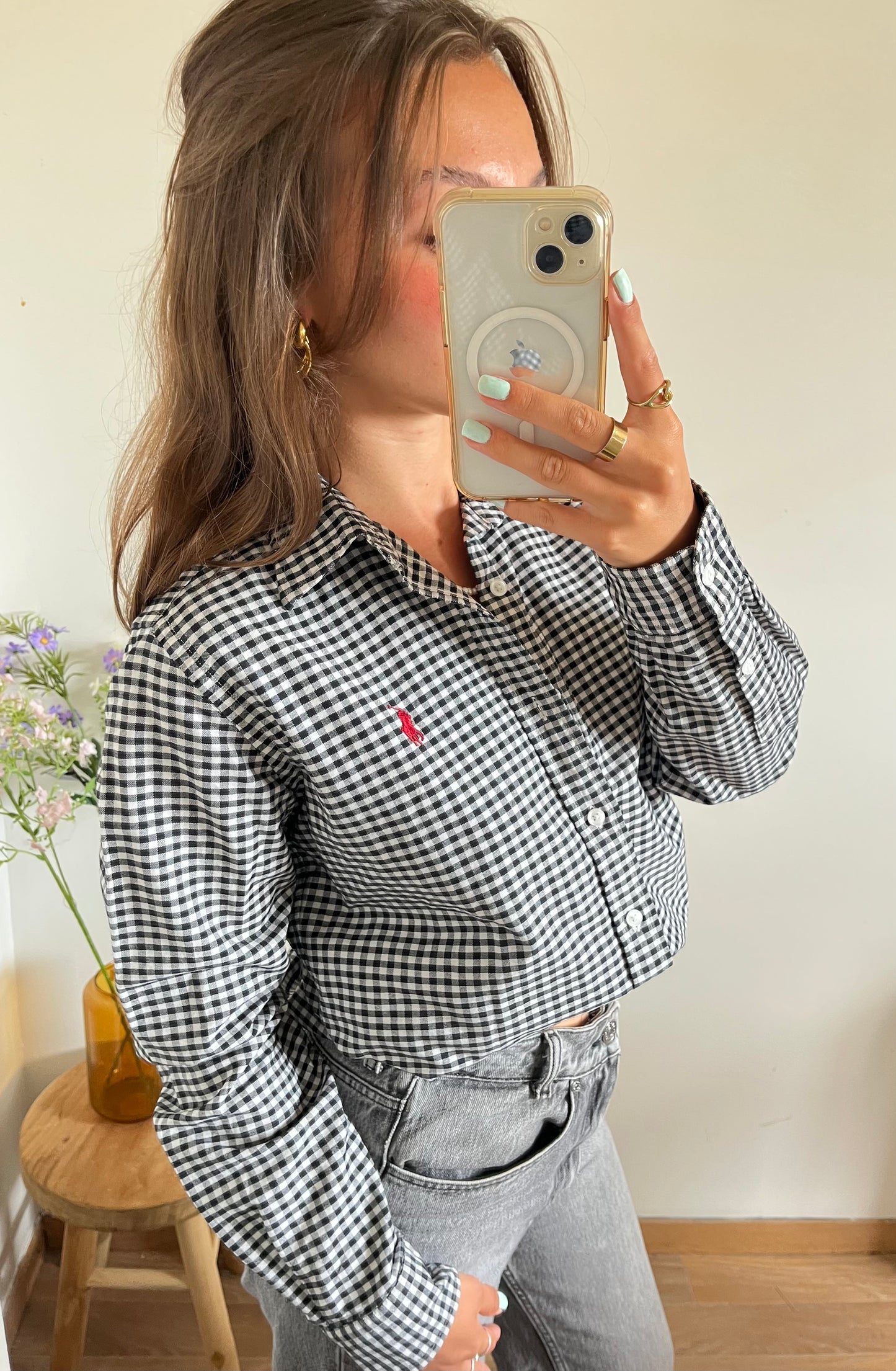Chemise à carreaux Ralph Lauren - M