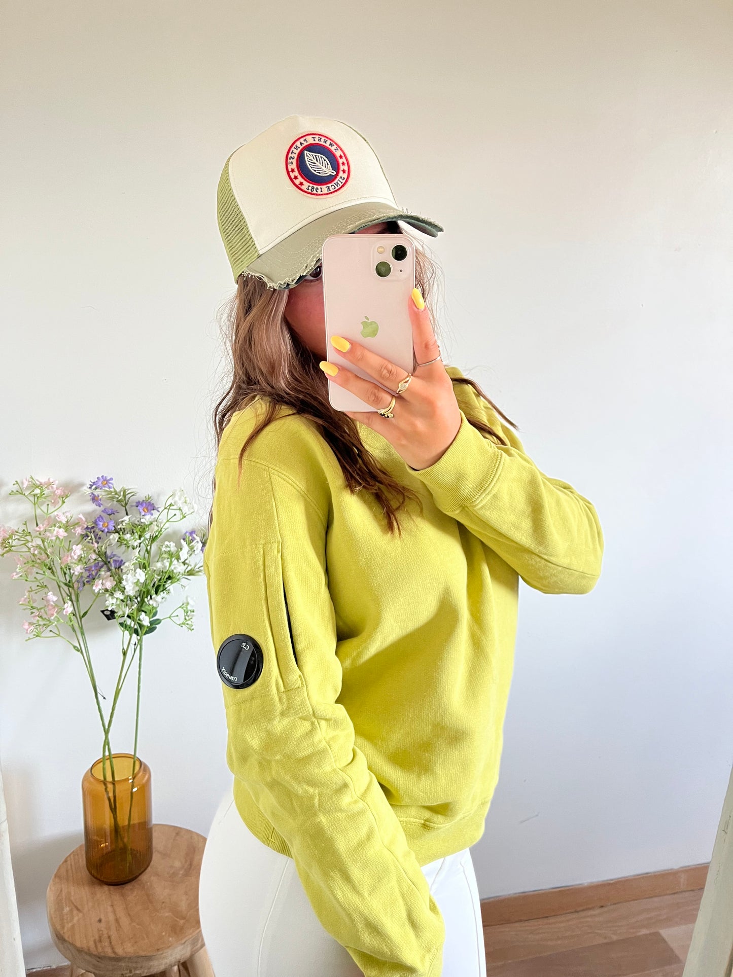 Pull vert pastel CP Company - S