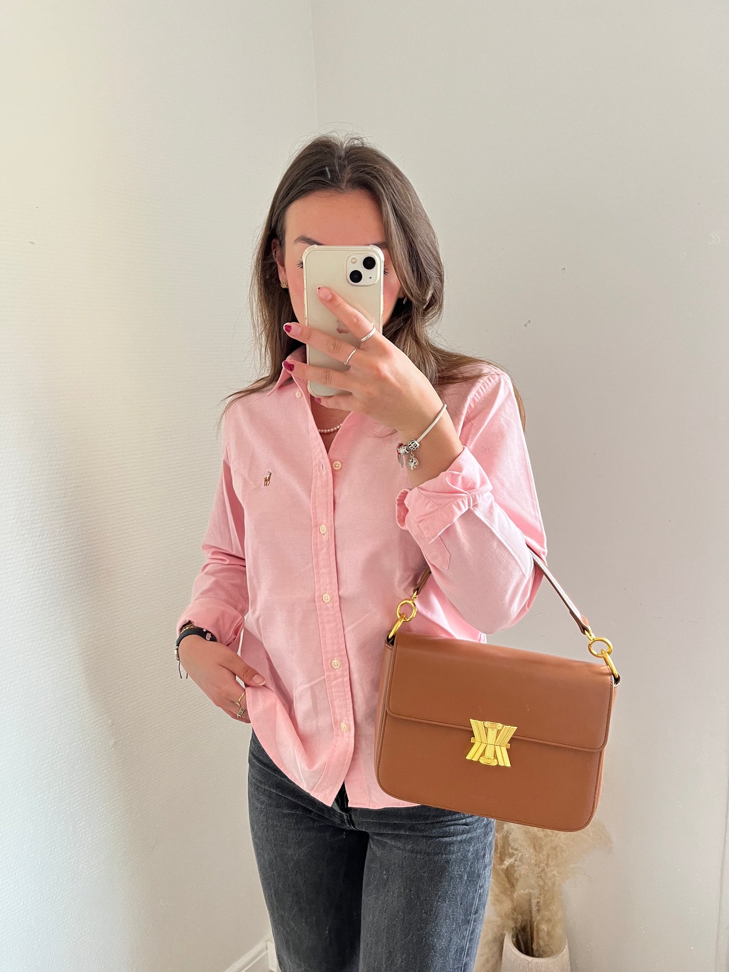 Chemise rose Ralph Lauren -S