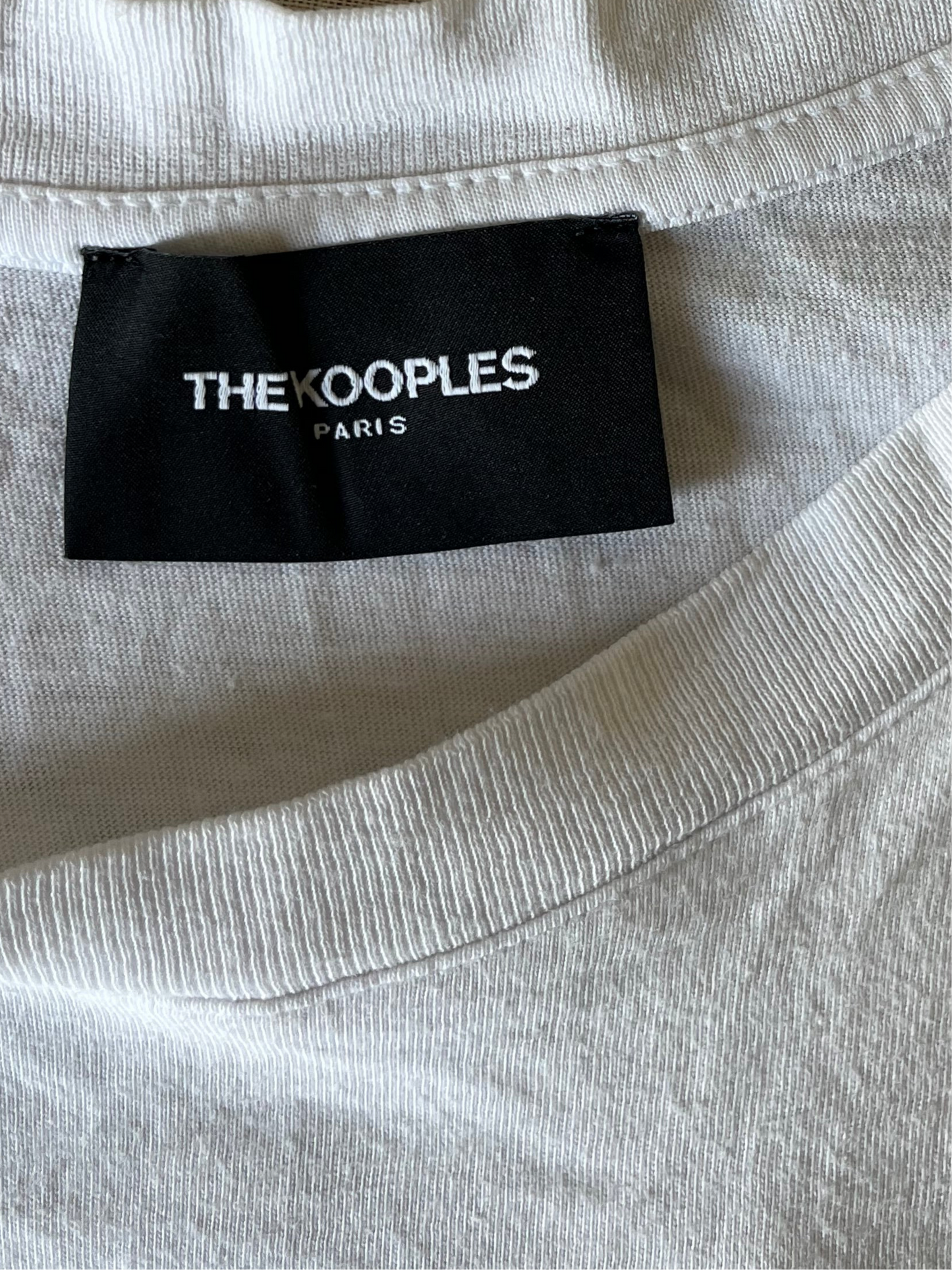 T-shirt blanc The Kooples - M