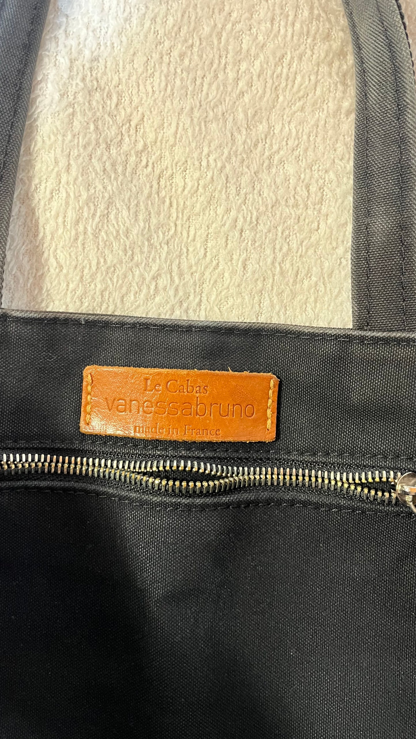 Sac cabas noir Vanessa Bruno - L