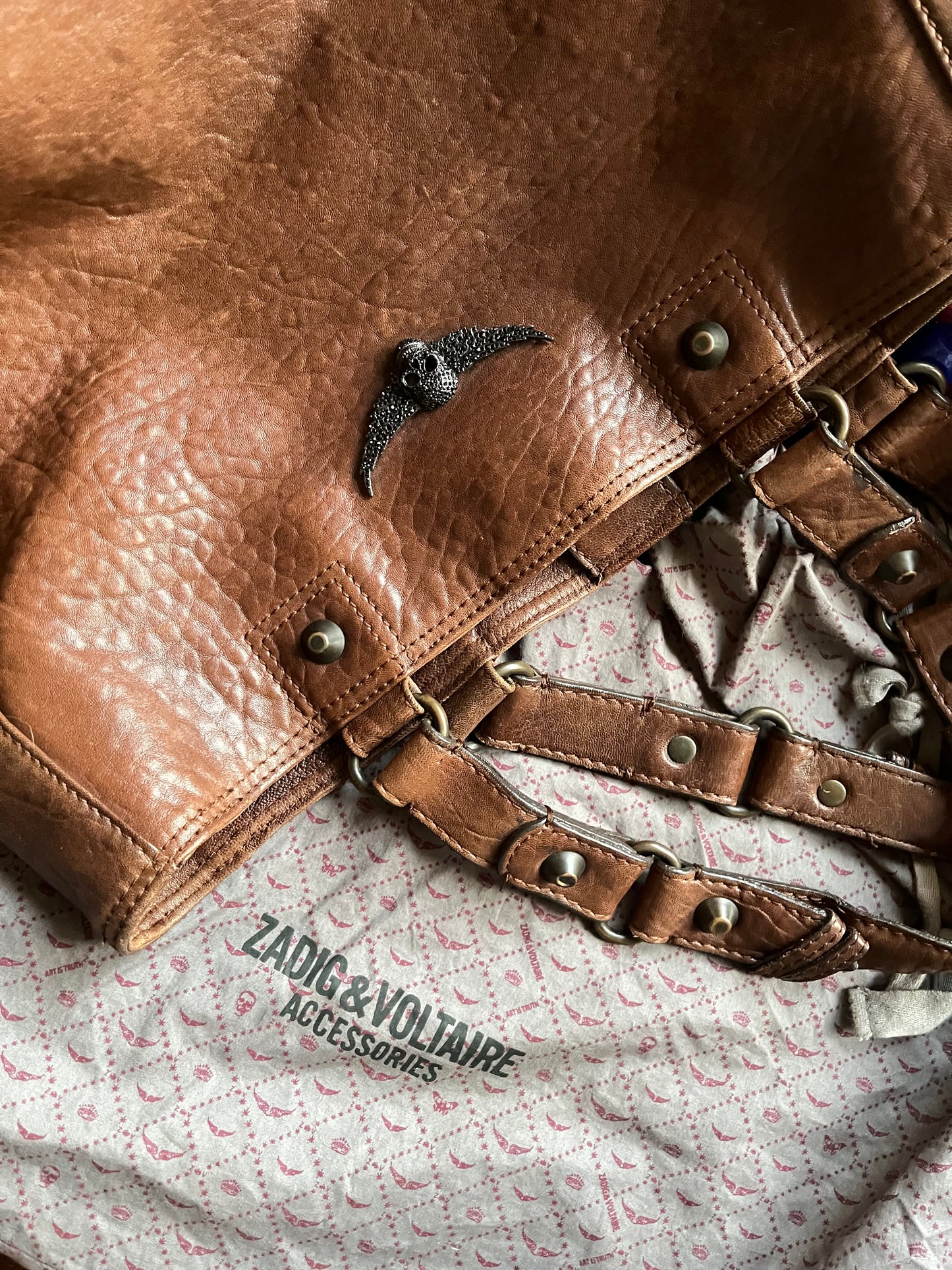 Sac en cuir Zadig & Voltaire - Granf format