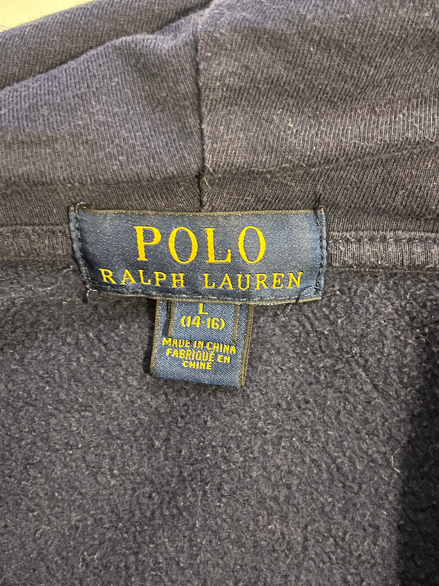 Veste à capuche marine Ralph Lauren - S