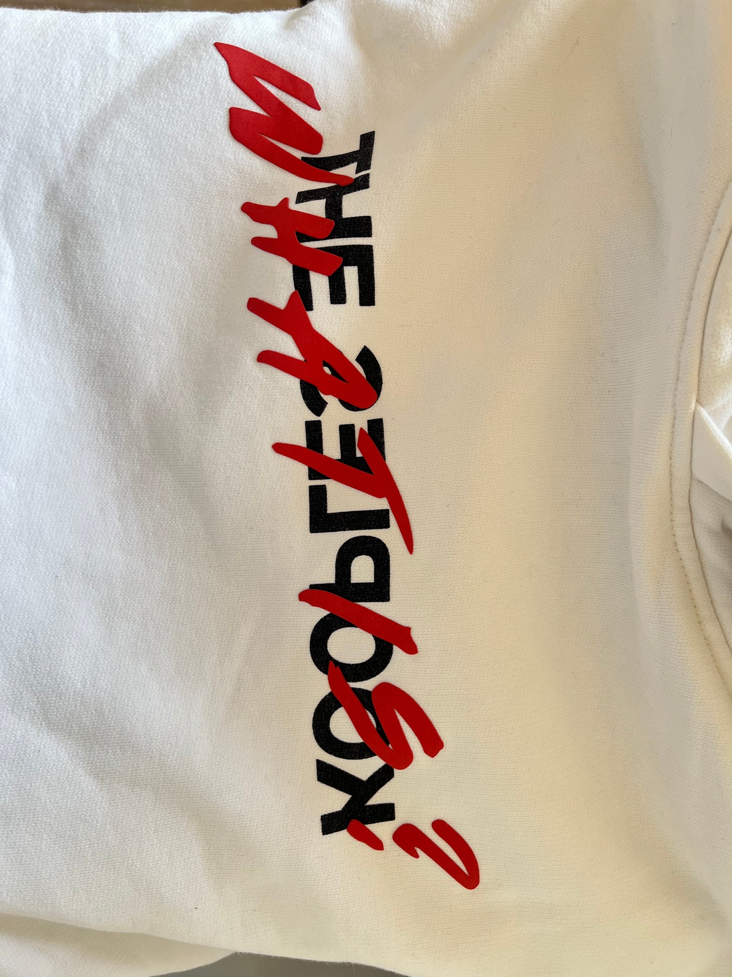 Sweat à capuche blanc The Kooples - S