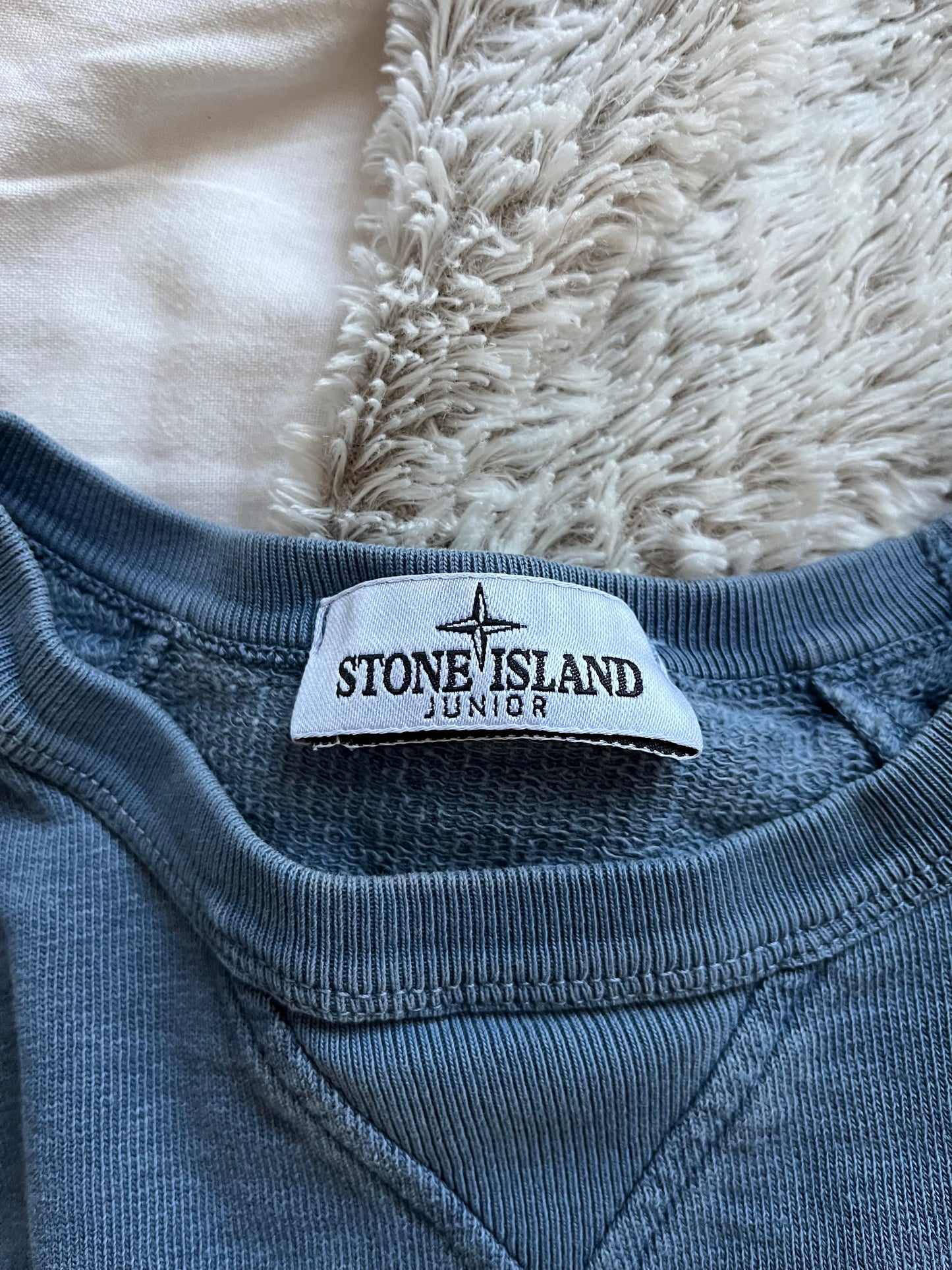 Pull bleu gris Stone Island - S