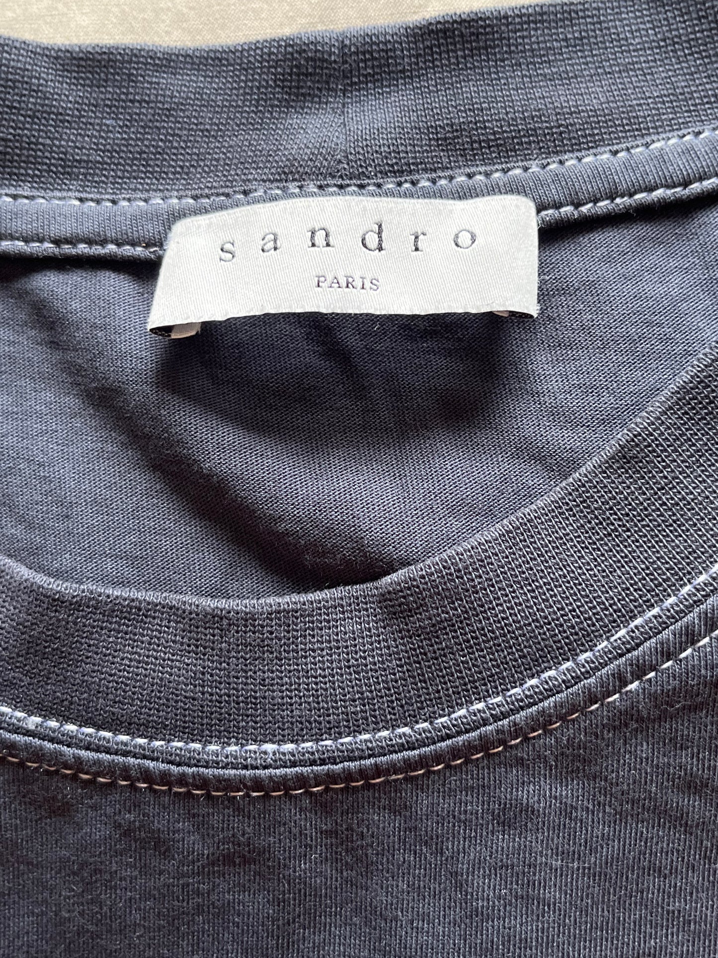 T-shirt noir Sandro - M/L