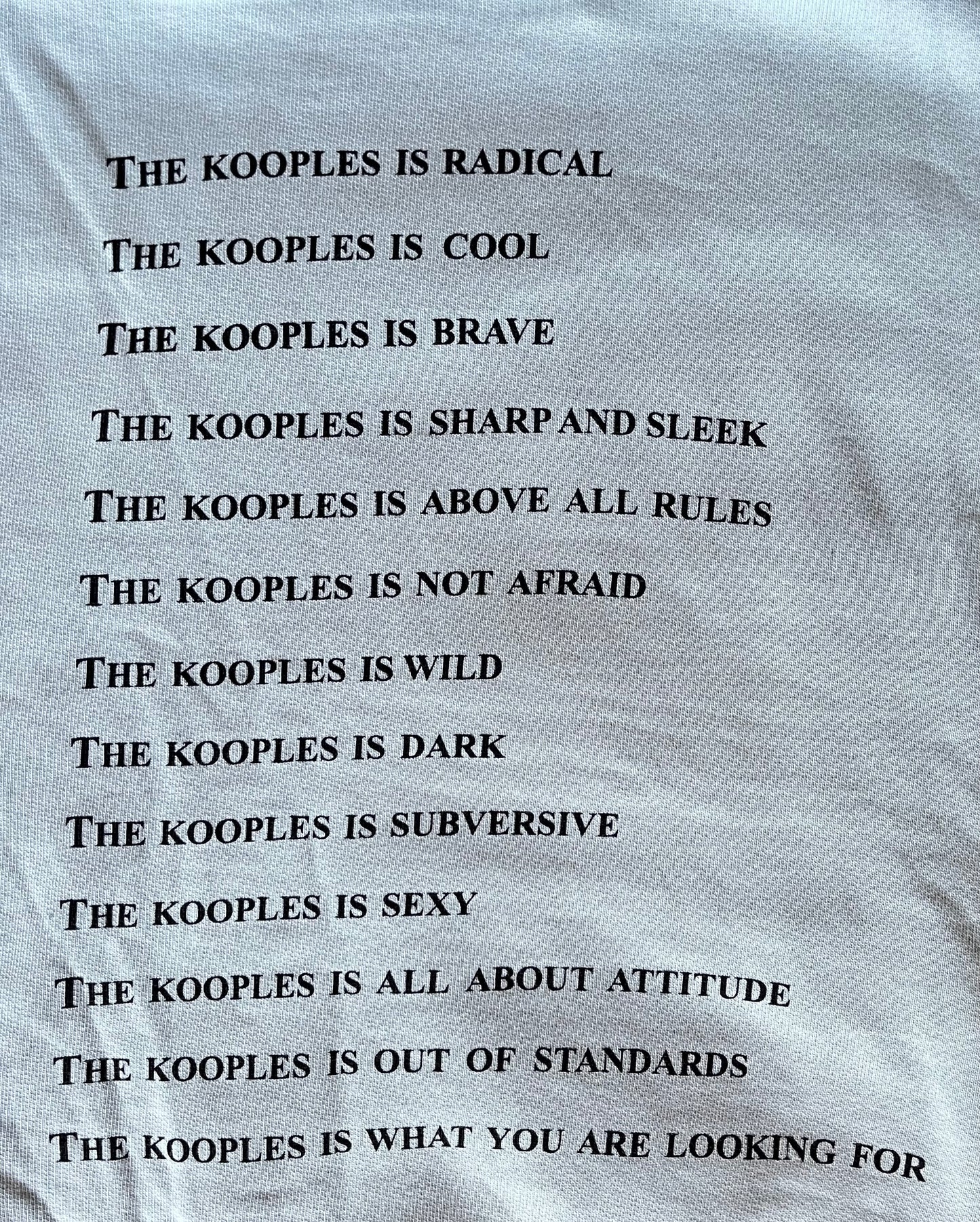 Sweat The Kooples vert menthe - XS