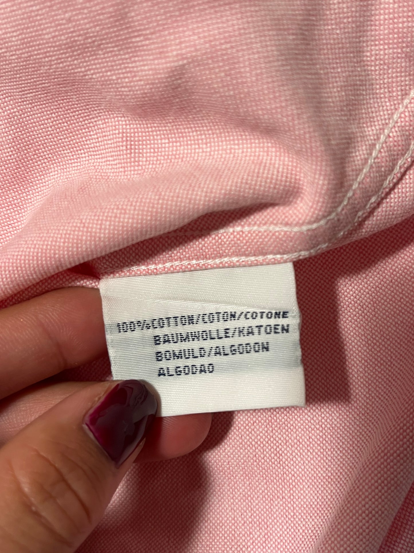 Chemise Ralph Lauren rose - S