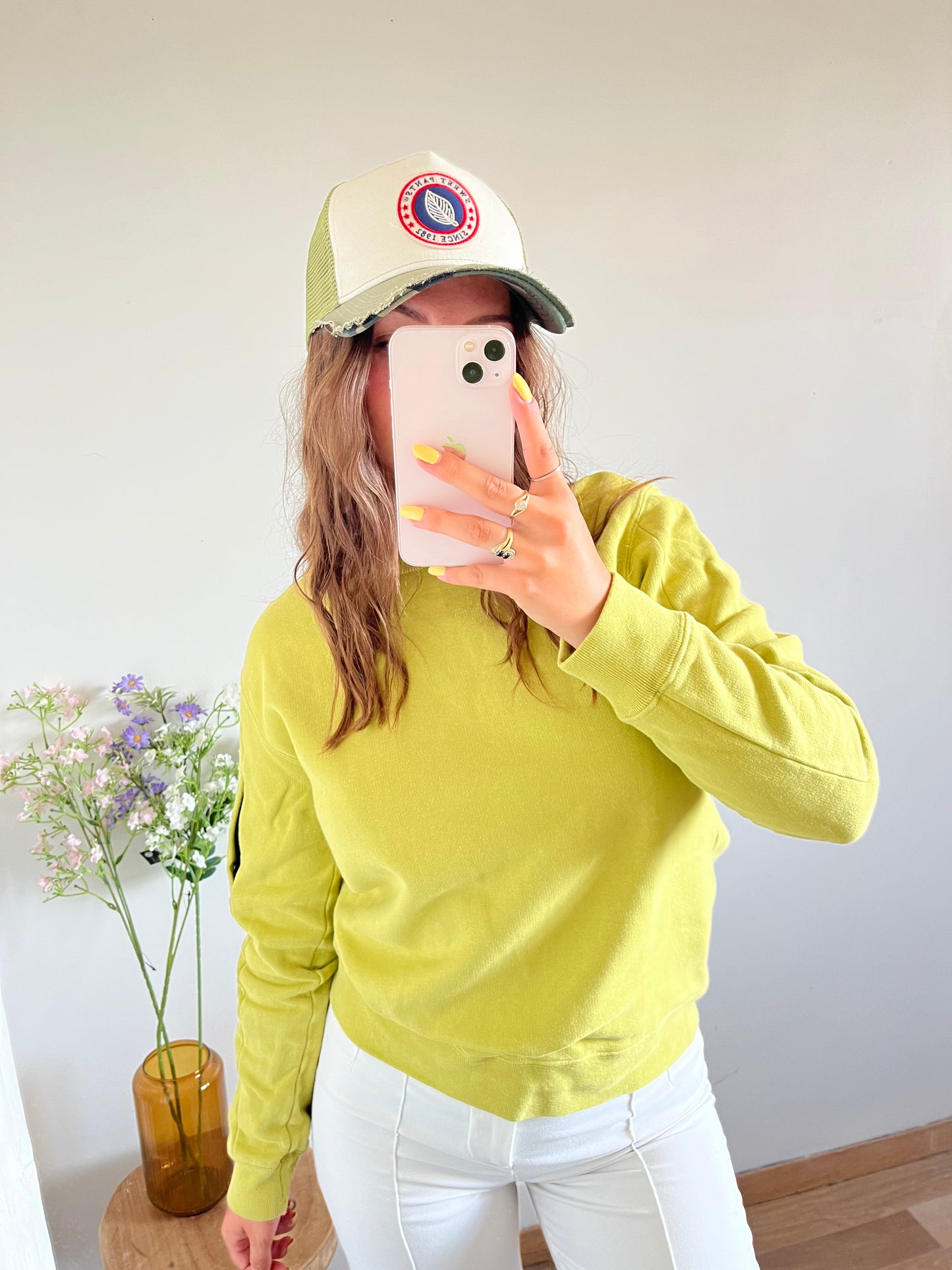 Pull vert pastel CP Company - S