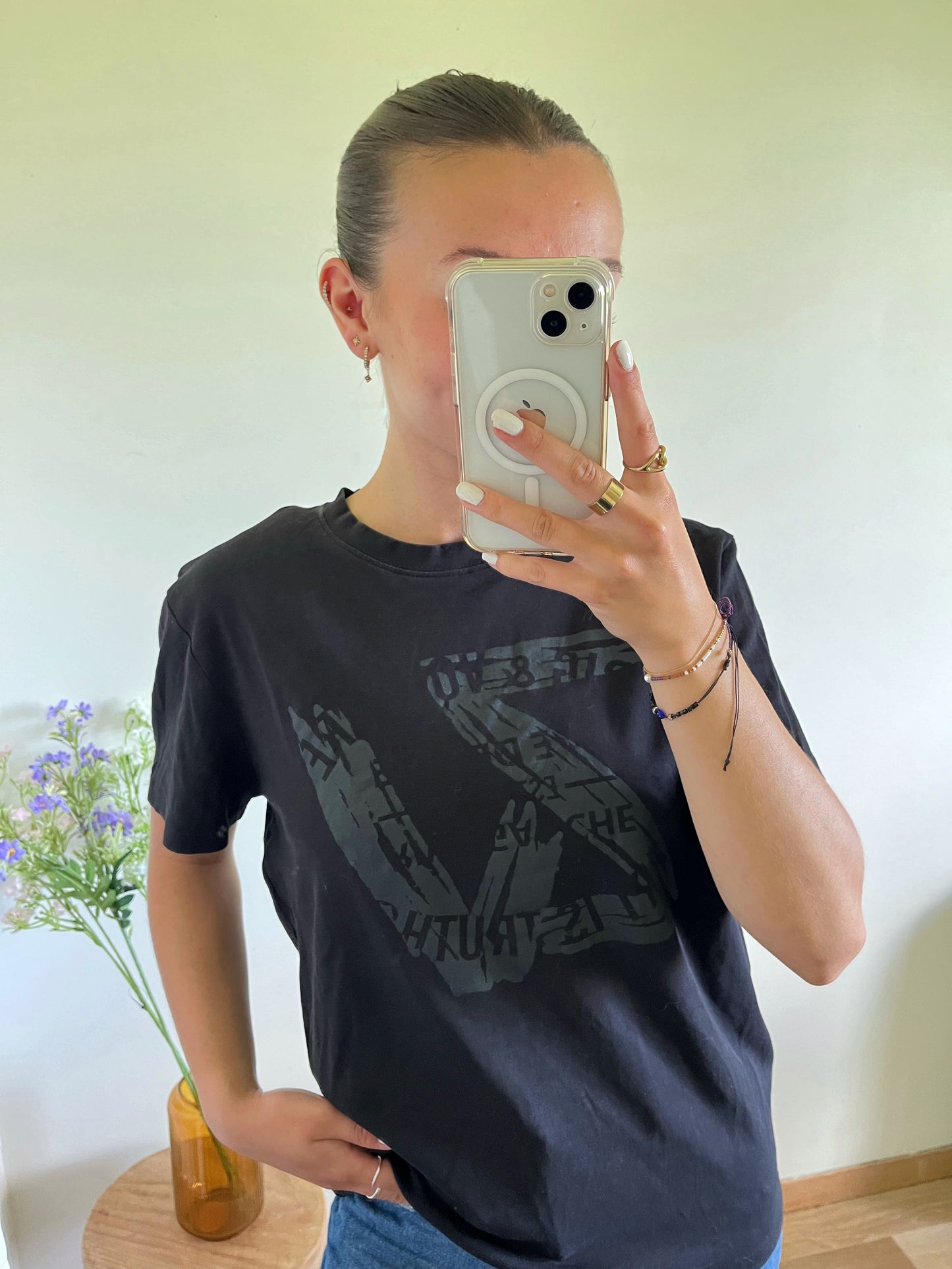 T-shirt manches courtes noir uni Zadig & Voltaire - M