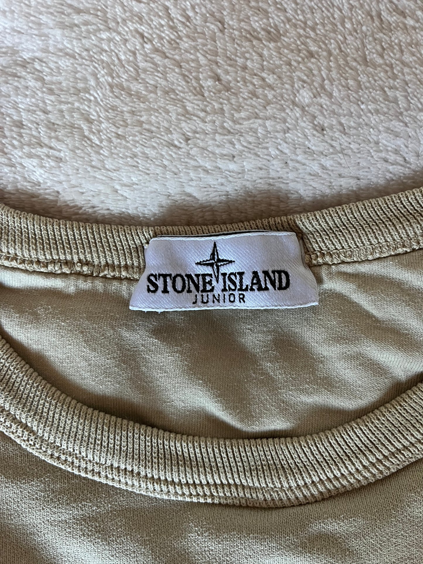 Pull crème Stone Island - S