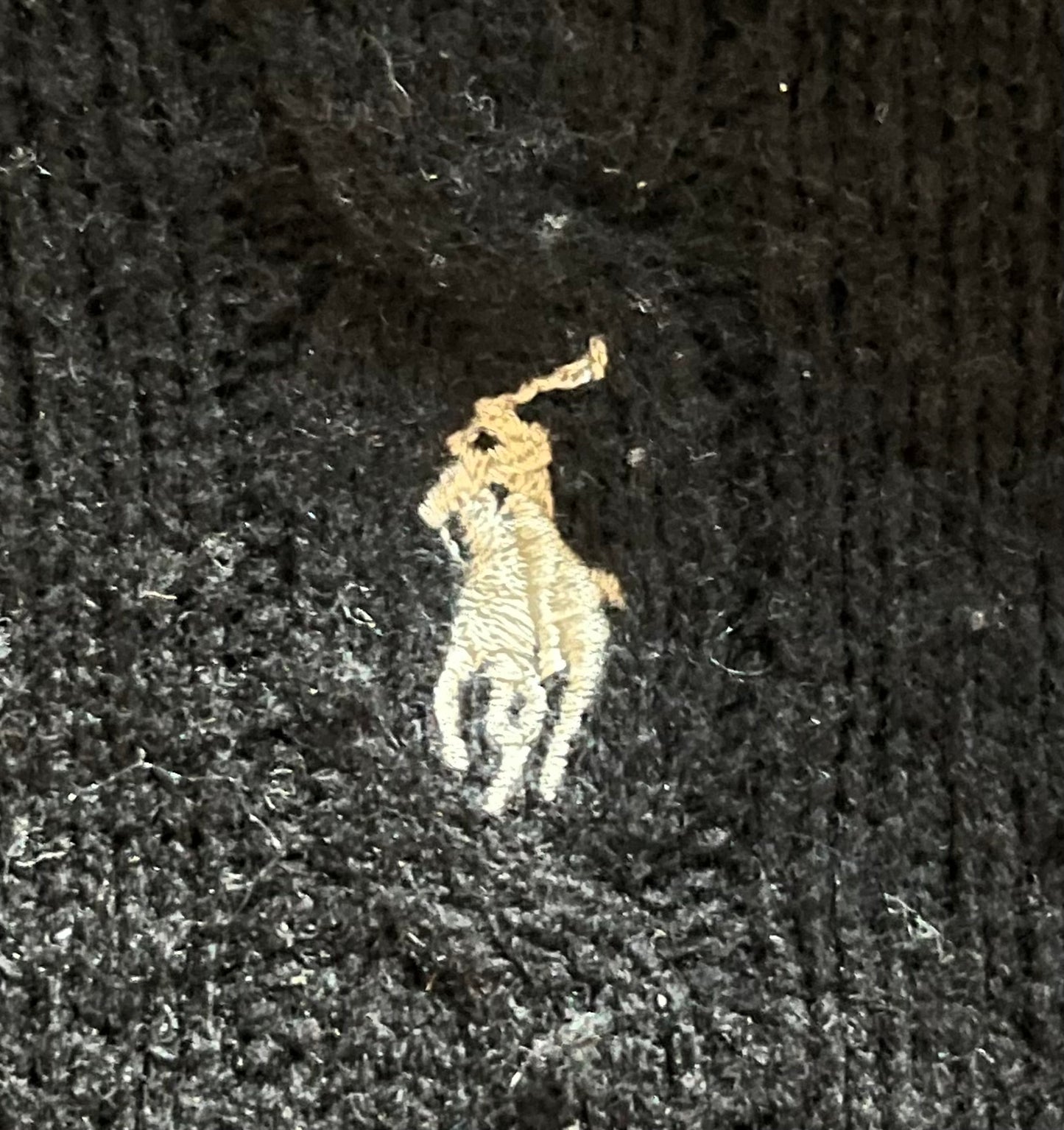 Torsadé col roulé laine Ralph Lauren - M