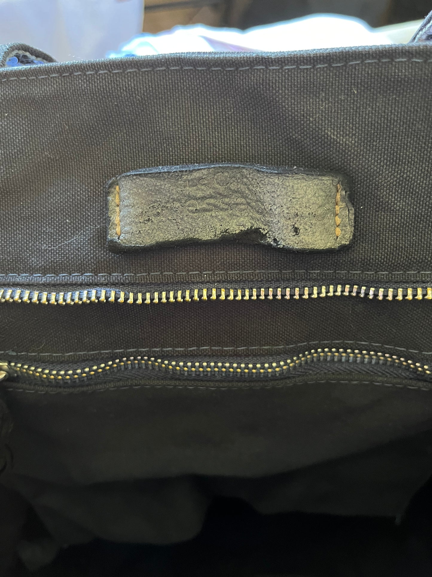 Grand sac cabas Vanessa Bruno noir