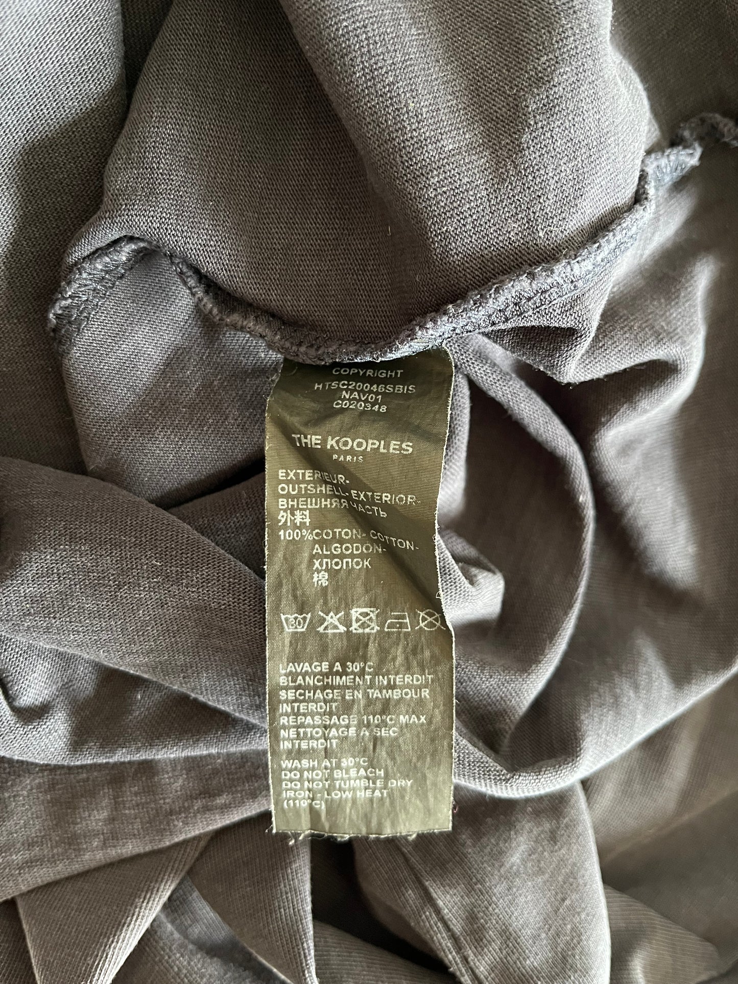 T-shirt noir The Kooples - M