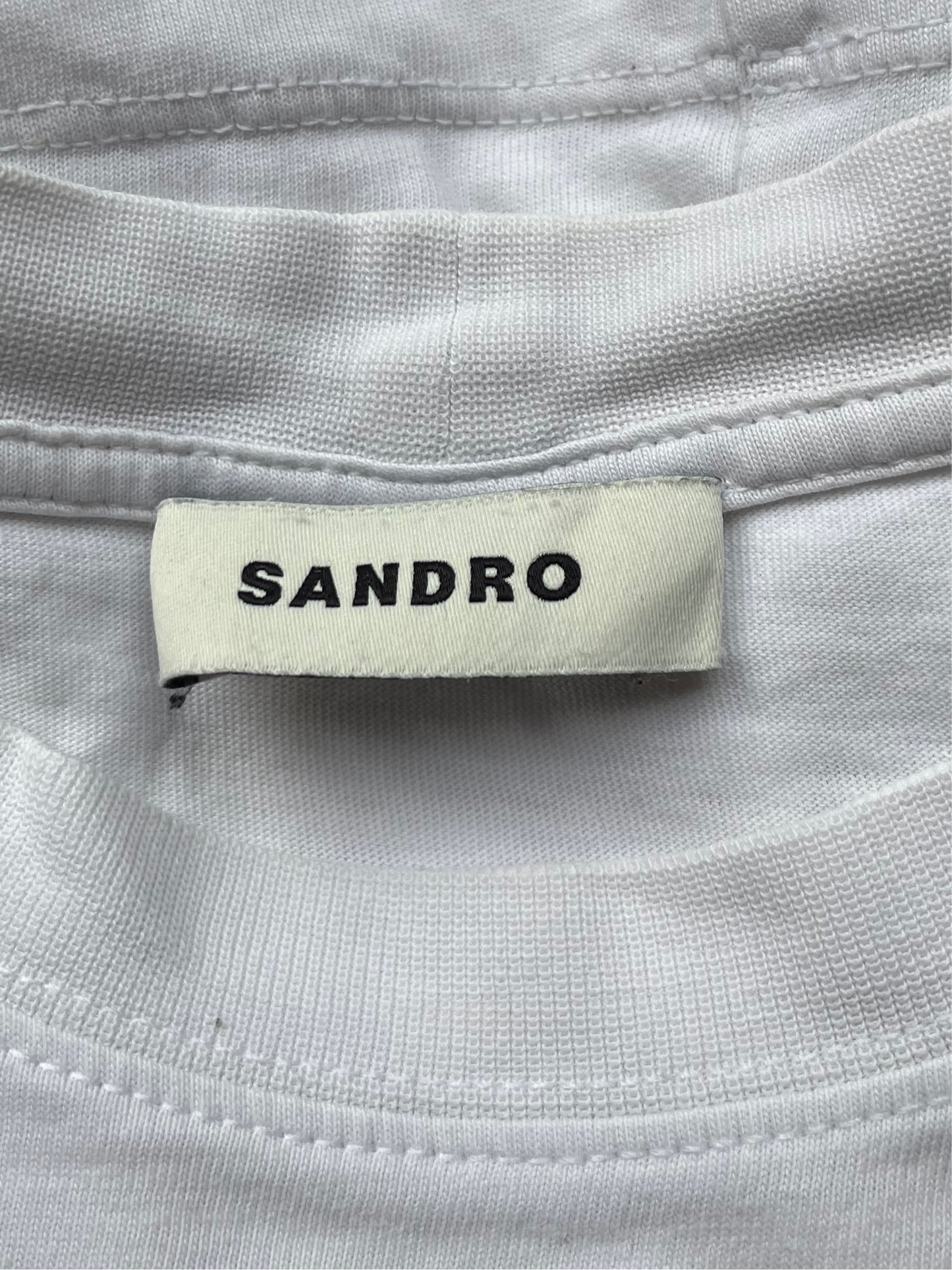 T-shirt blanc Sandro - M