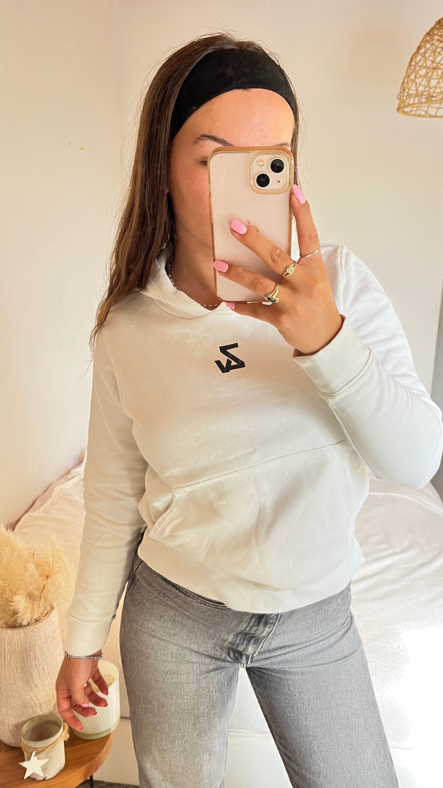 Sweat à capuche blanc Zadig & Voltaire - XS
