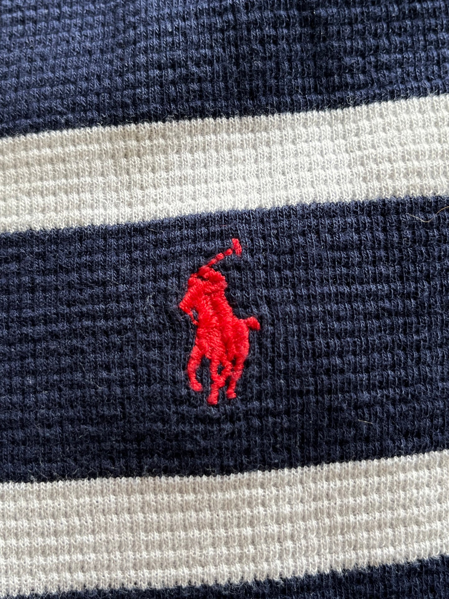 Pull col rond marinière Ralph Lauren - S