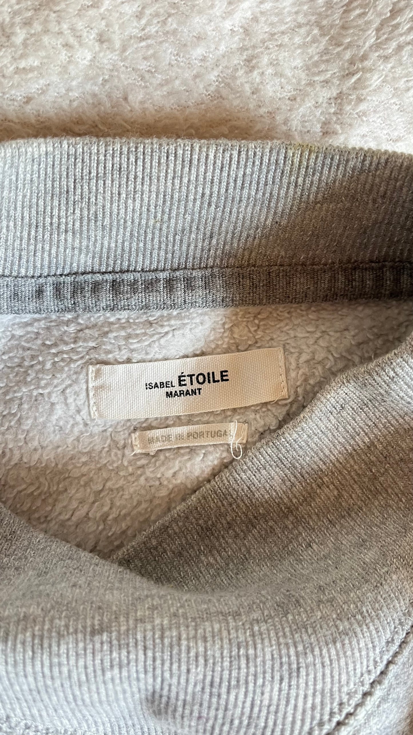Sweat gris col rond Isabel Marant - S