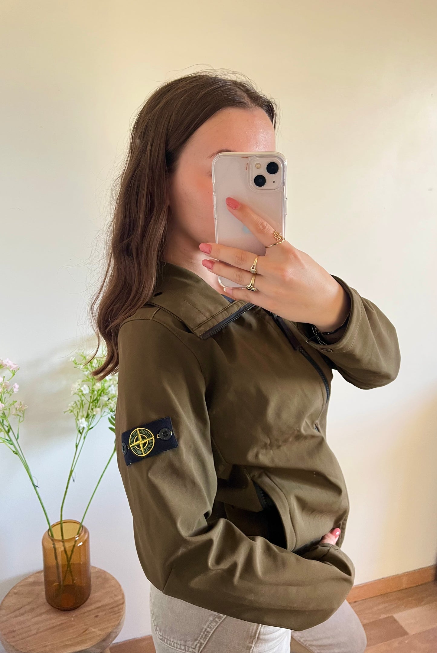 Veste d’extérieur kaki Stone Island - S