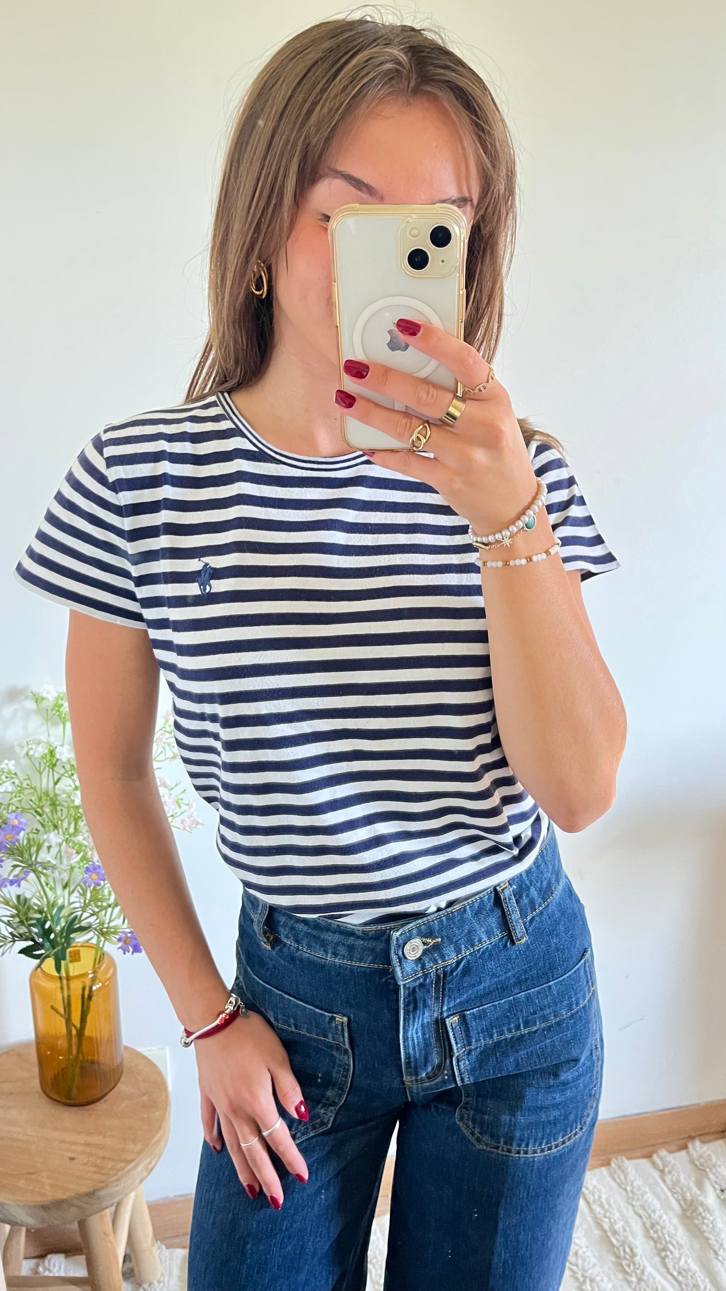 T-shirt marinière Ralph Lauren - S