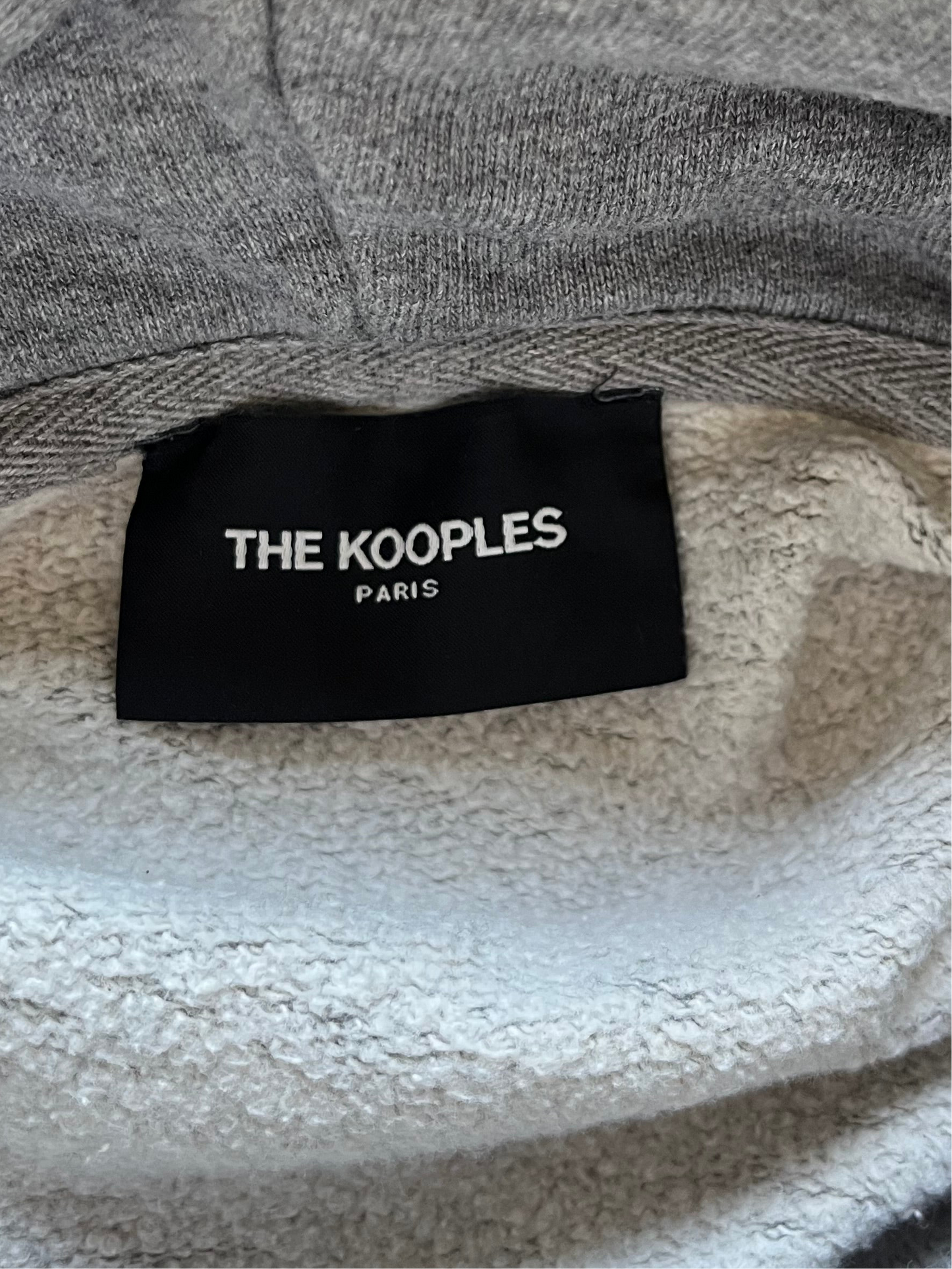 Sweat à capuche gris The Kooples - L