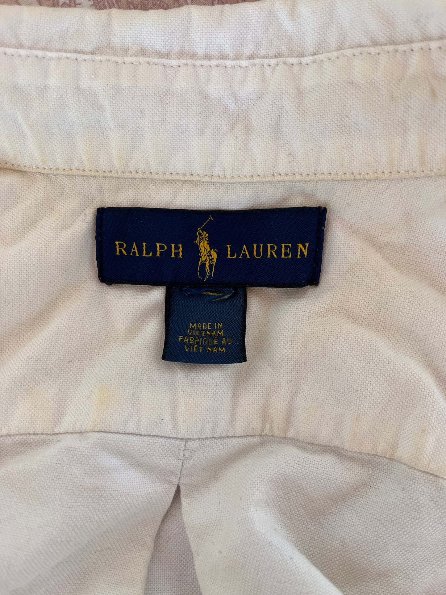 Chemise manche courte blanche Ralph Lauren - S