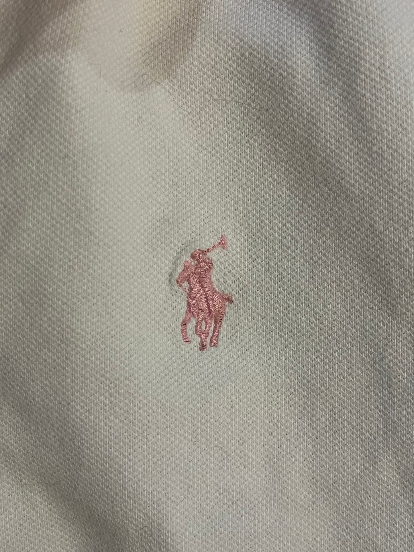 Polo blanc old money Ralph Lauren - S
