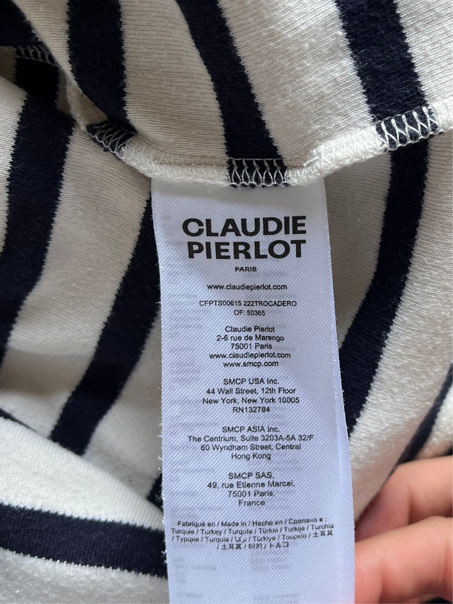 Pull marinière Claudie Pierlot - S