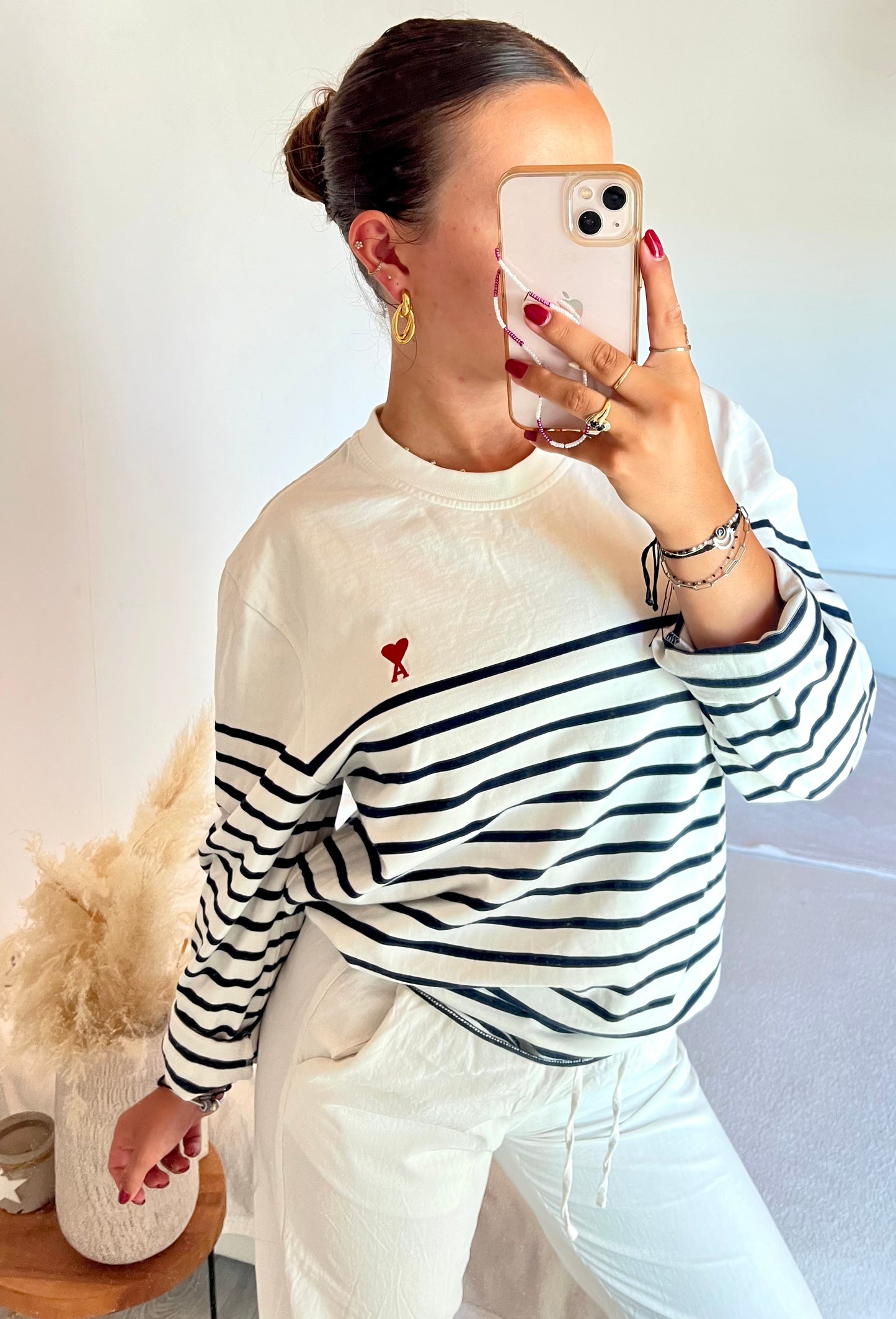 Pull marinière Ami Paris - L femme / M homme