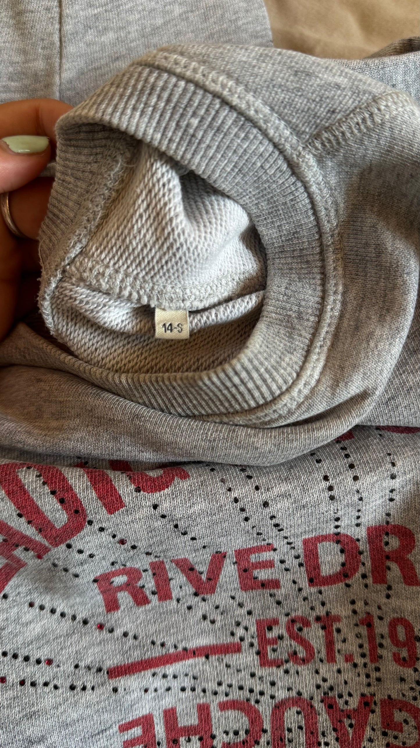 Sweat gris chiné Zadig & Voltaire - S