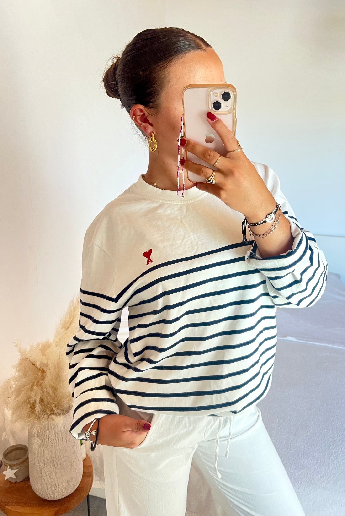 Pull marinière Ami Paris - L femme / M homme