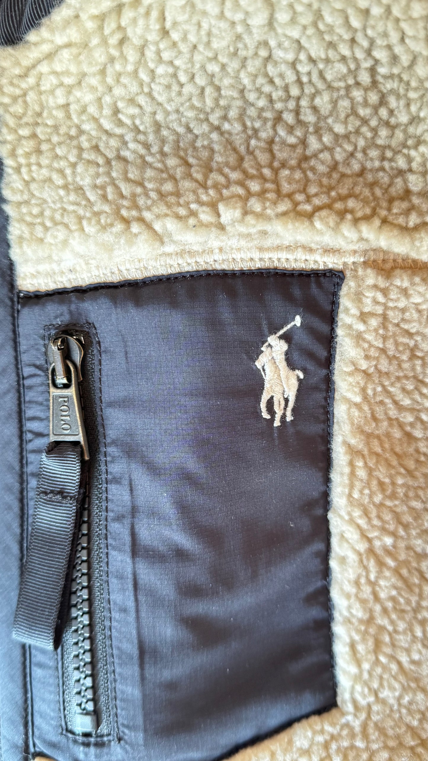 Veste sans manches moumoute Ralph Lauren - S