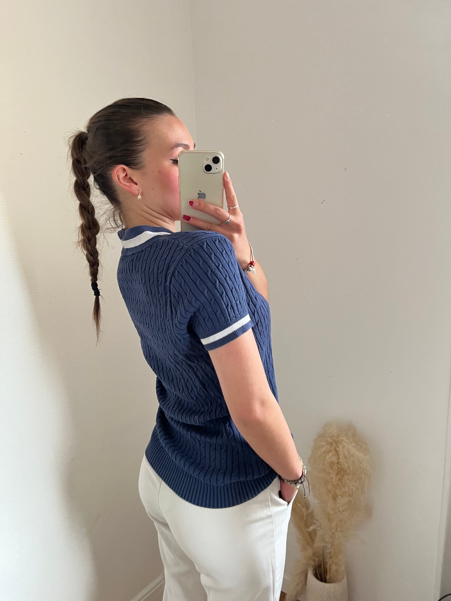 T-shirt torsadé old school Ralph Lauren - M/L