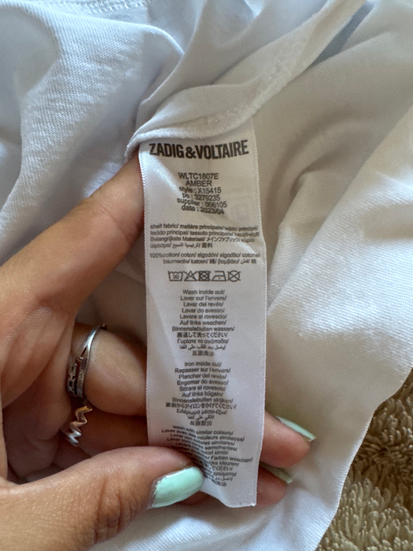 T-shirt Bonheur Zadig & Voltaire - S