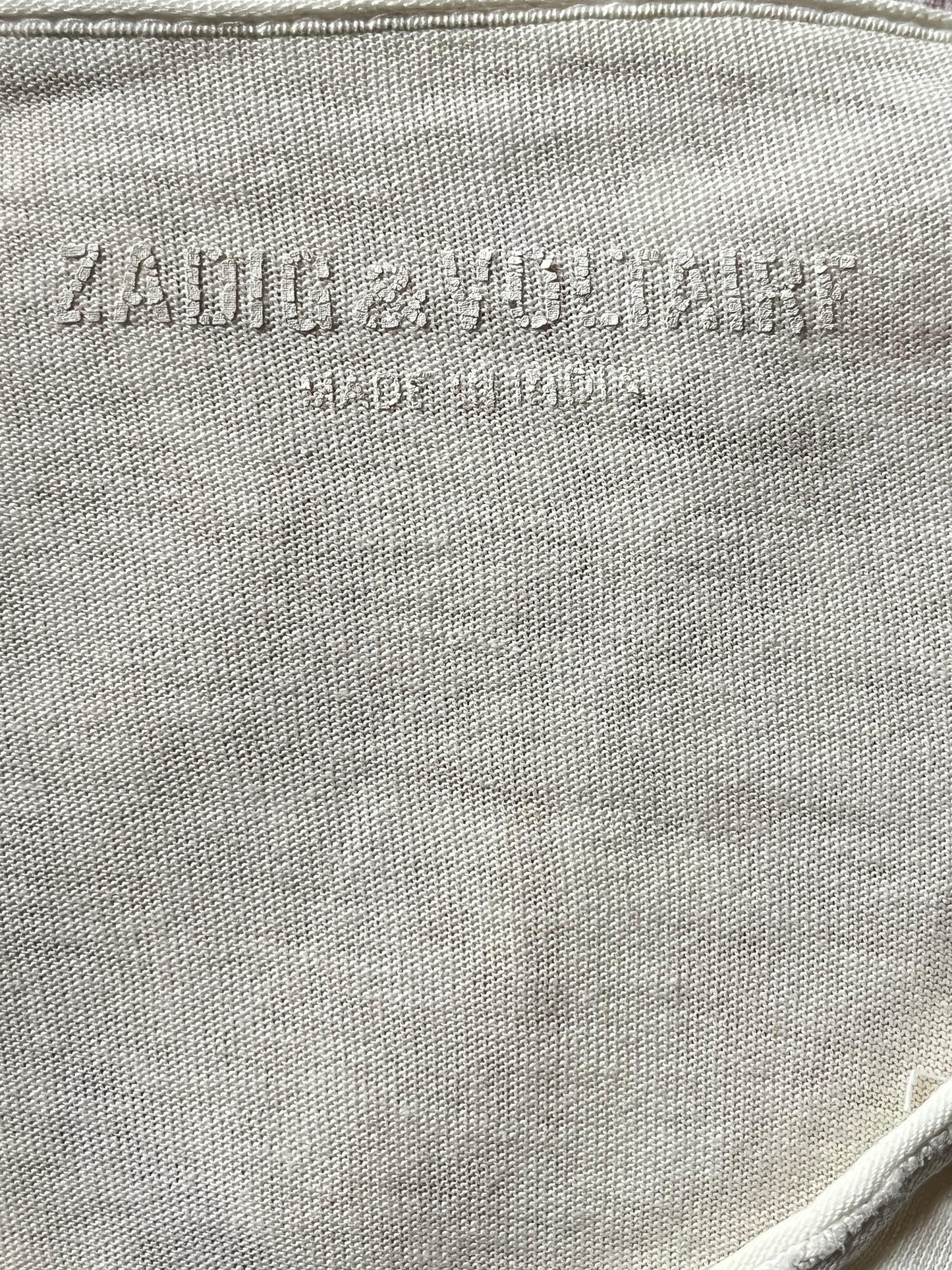 T-shirt Zadig & Voltaire inscriptions dos - S