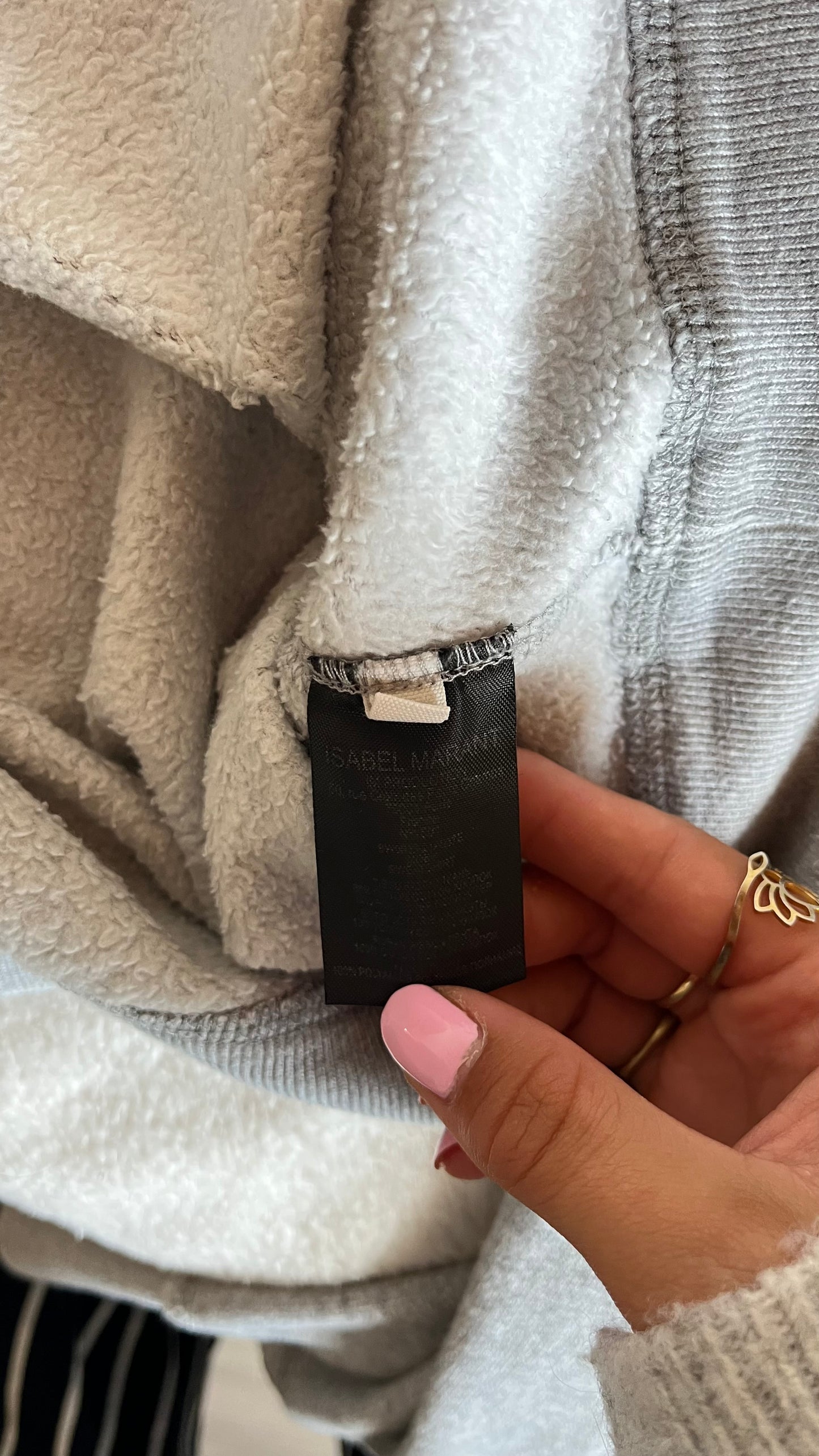 Sweat gris col rond Isabel Marant - S