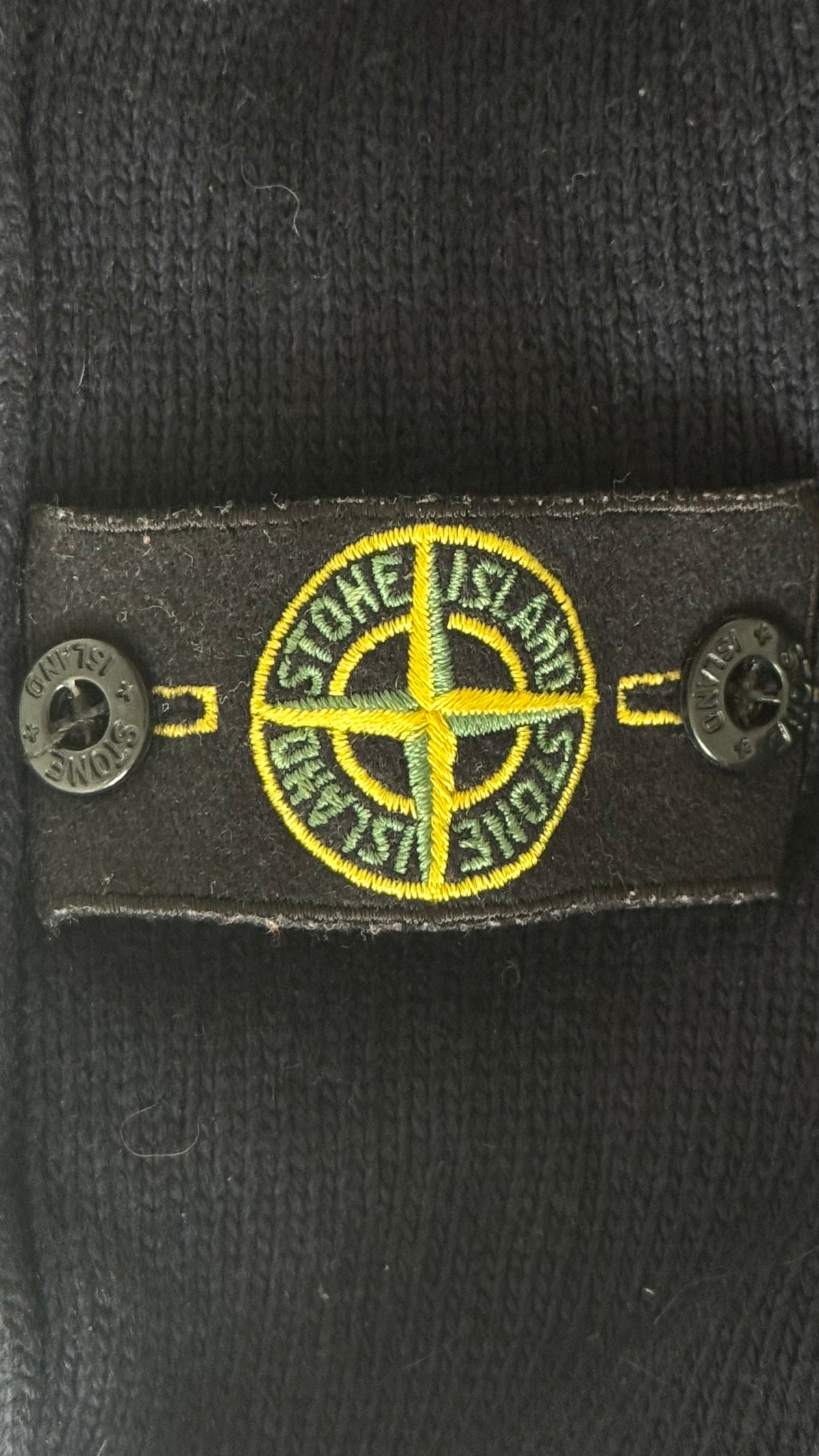 Veste en laine bleu marine Stone Island - S