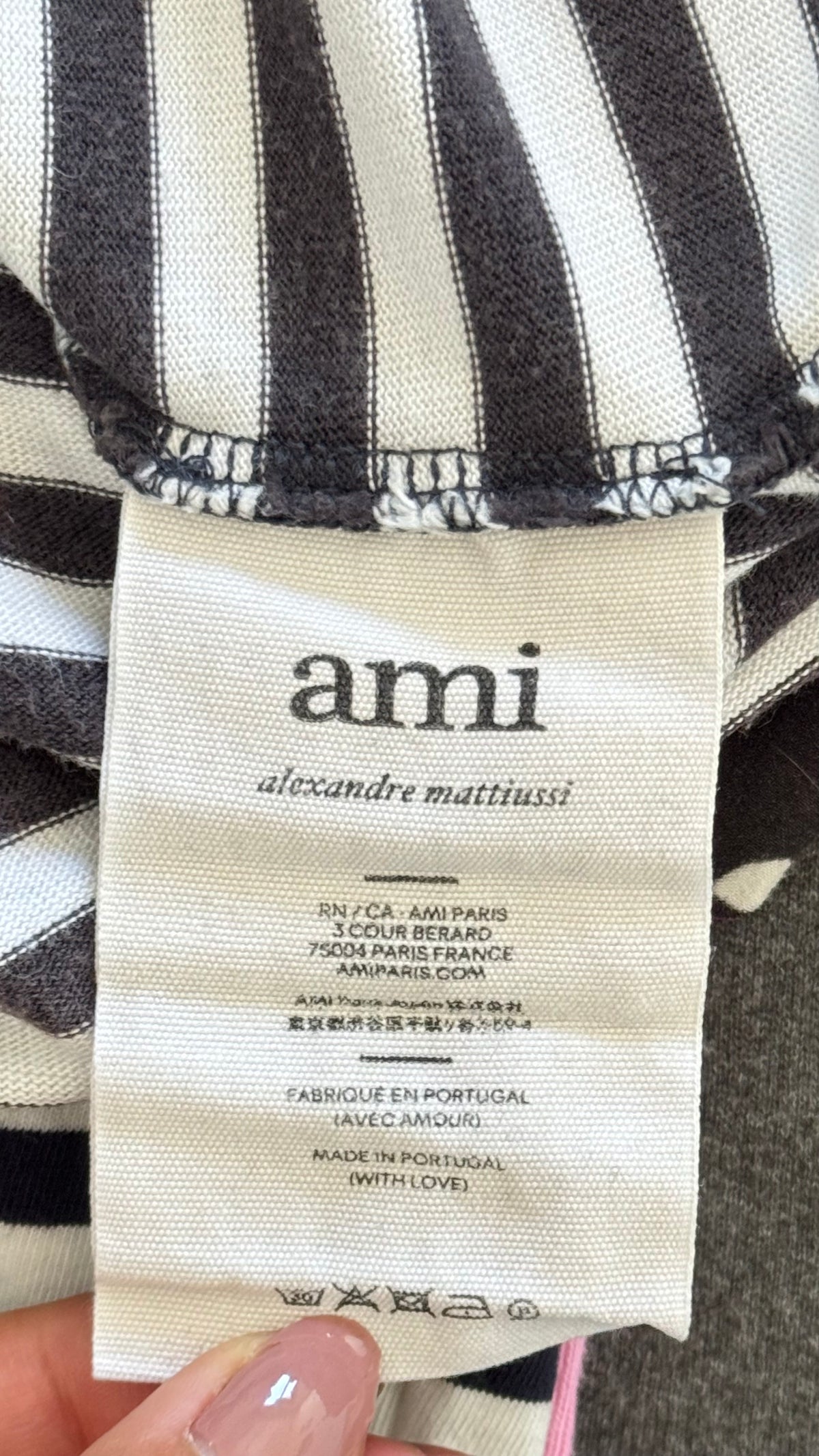 Pull marinière Ami Paris - S homme / M femme
