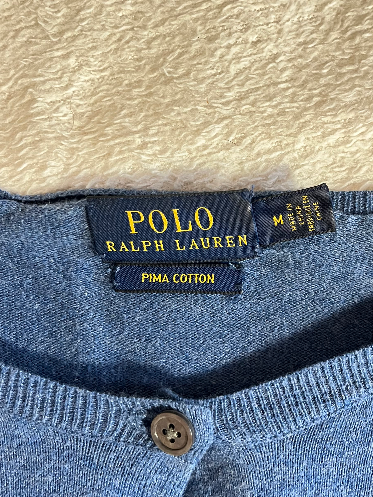 Gilet bleu Ralph Lauren - M